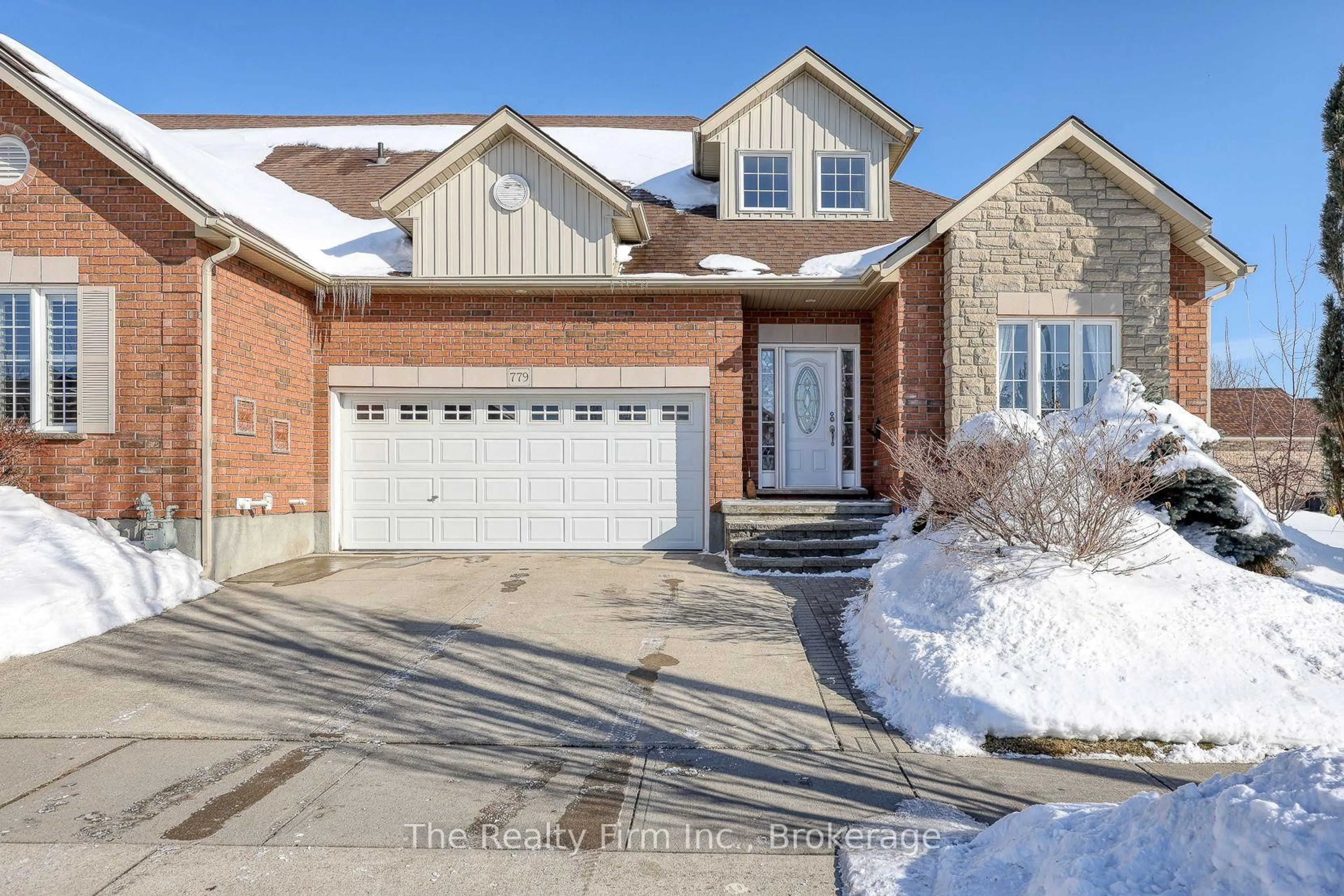 Home with brick exterior material, street for 779 Garden Court Cres, Woodstock Ontario N4T 0A3