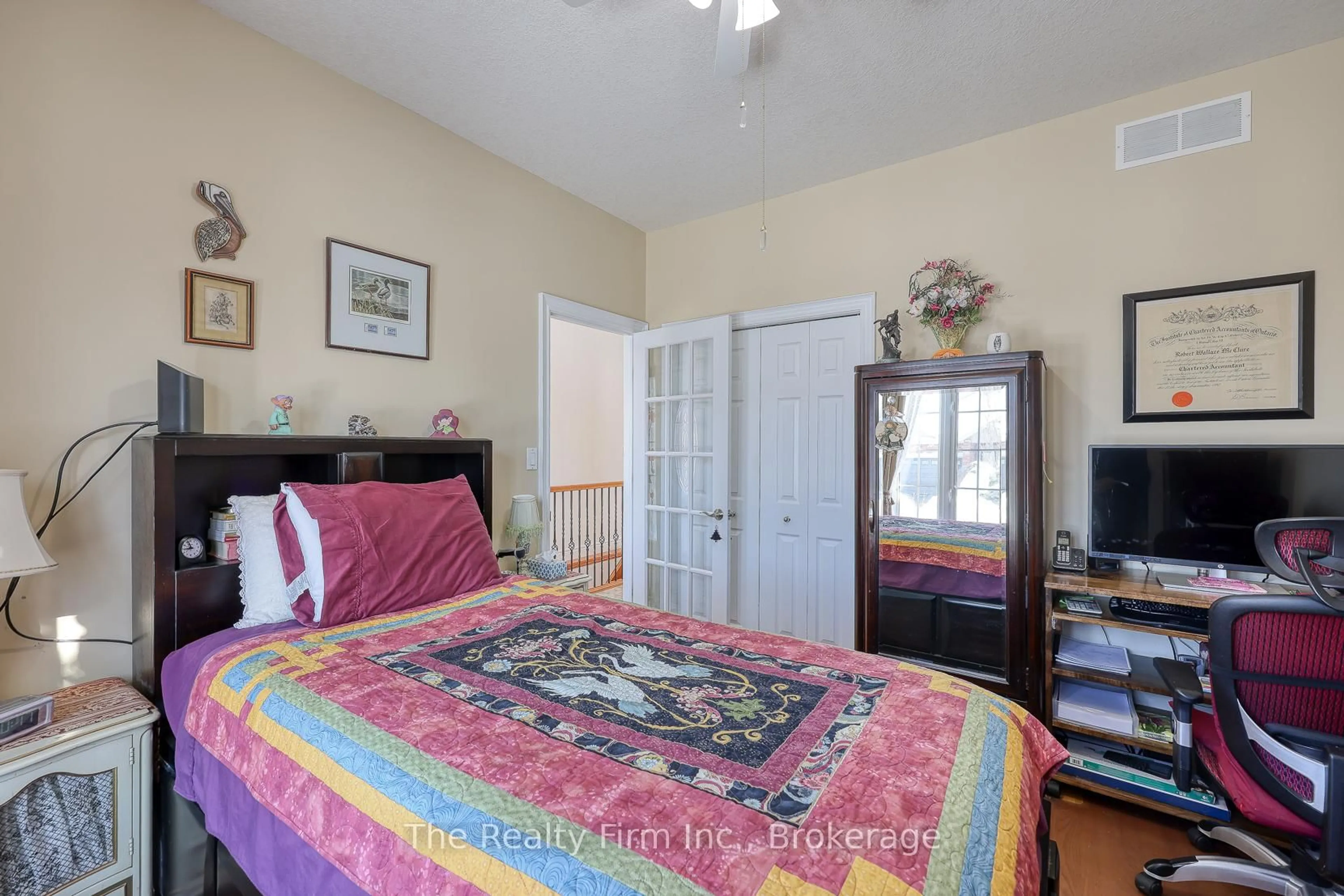 Bedroom with bed, unknown for 779 Garden Court Cres, Woodstock Ontario N4T 0A3