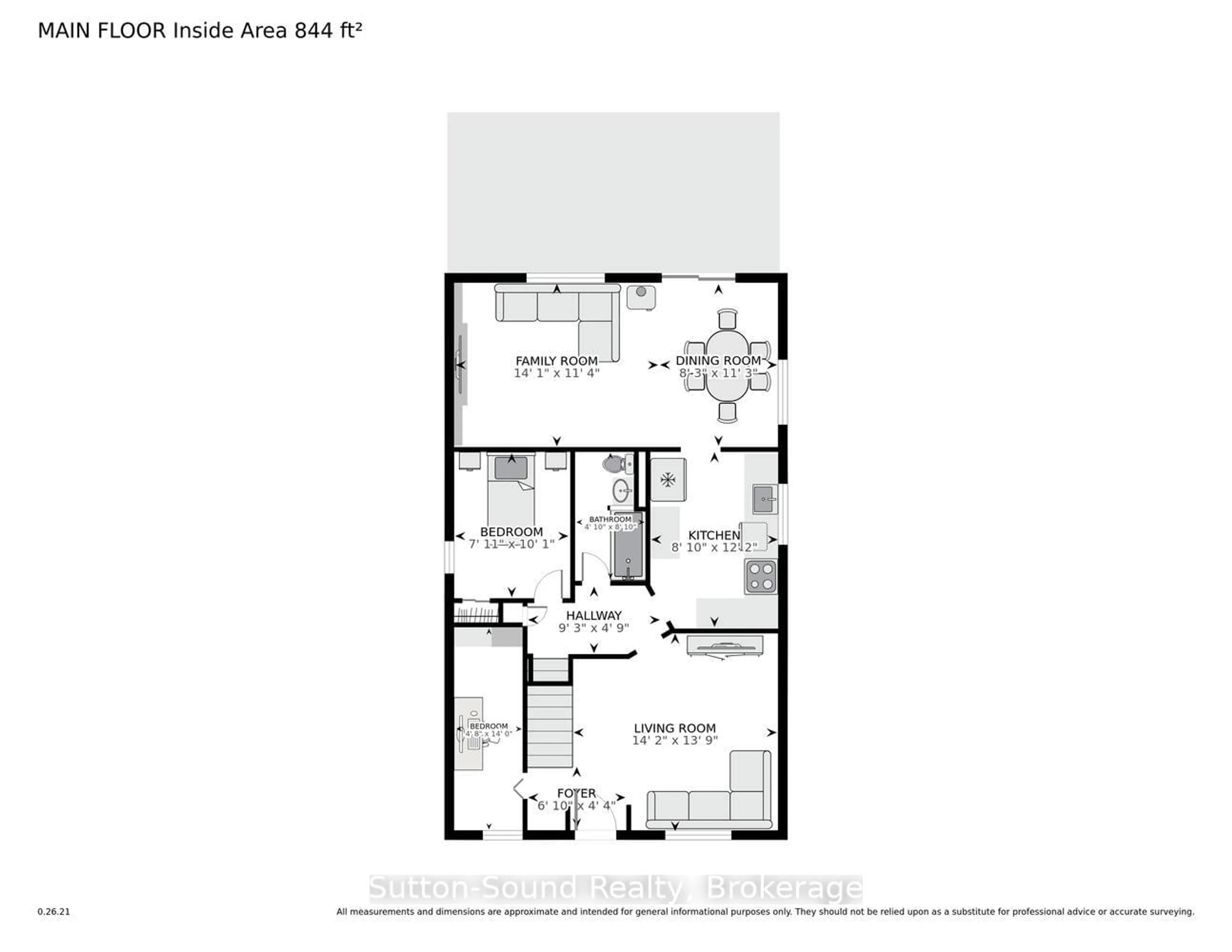 Floor plan for 1139 4th Ave, Owen Sound Ontario N4K 4W3