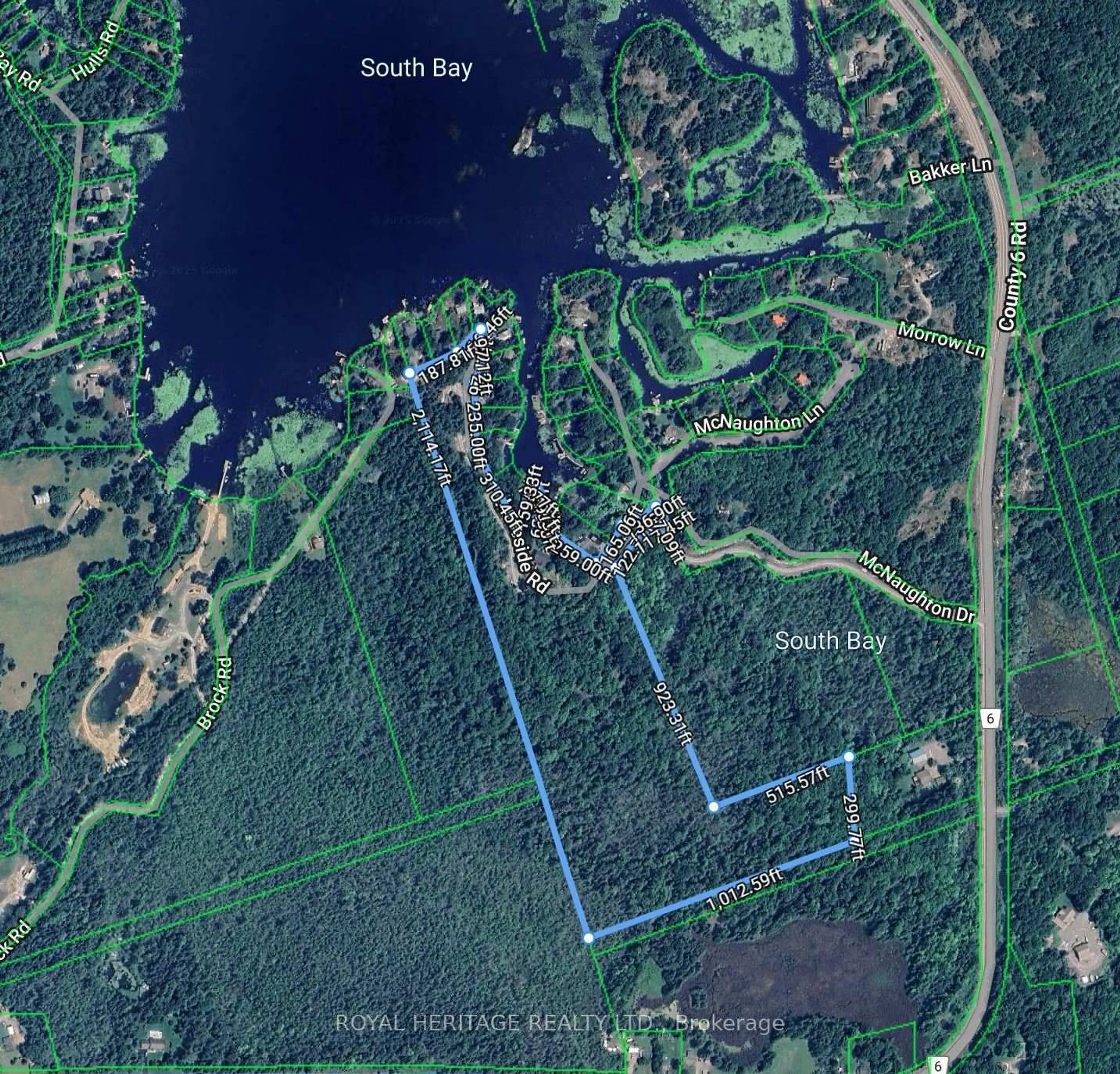 Picture of a map for 2331 Lakeside Rd, Douro-Dummer Ontario K0L 2H0