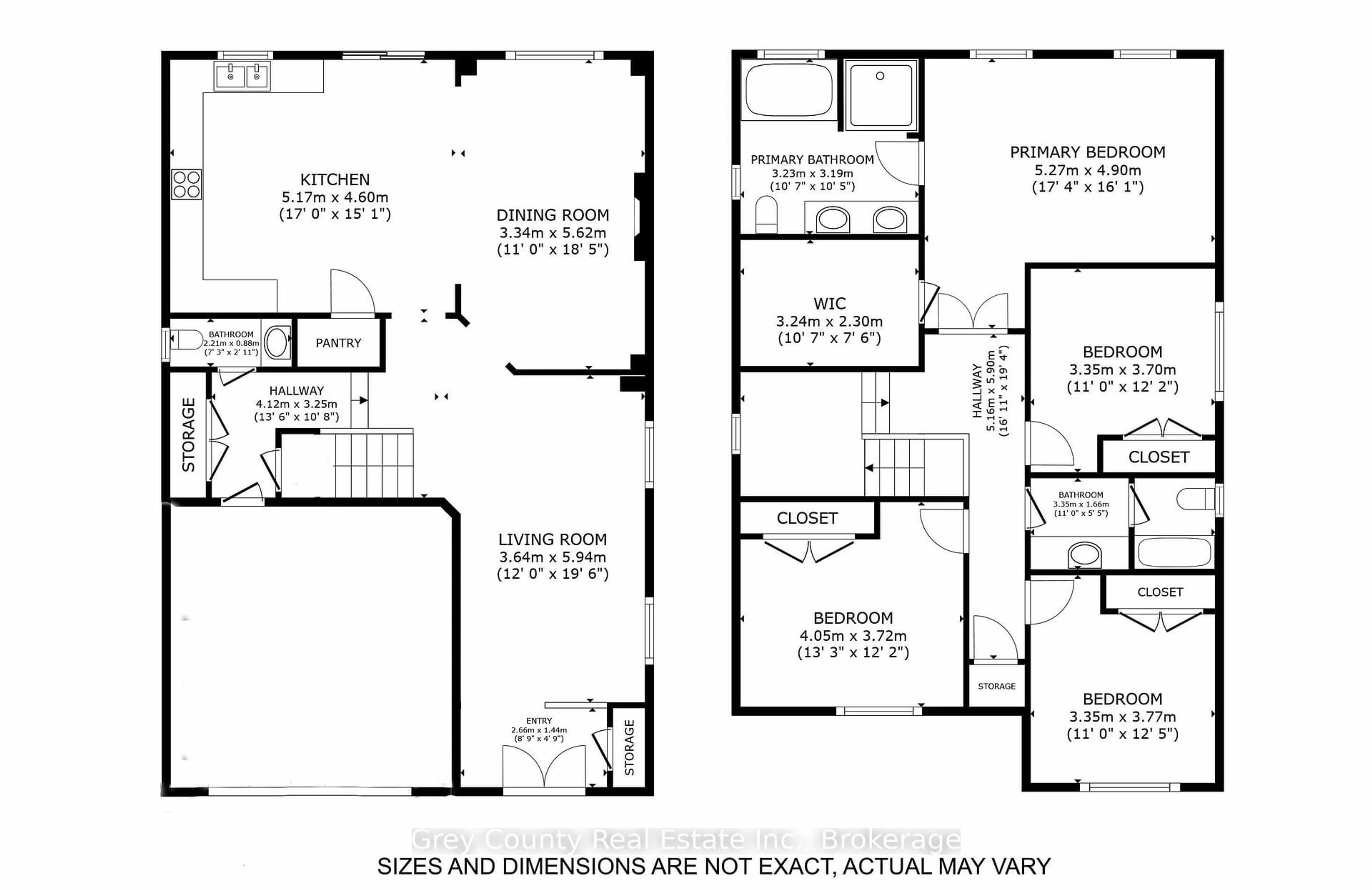 Floor plan for 412 Hagan St, Southgate Ontario N0C 1B0