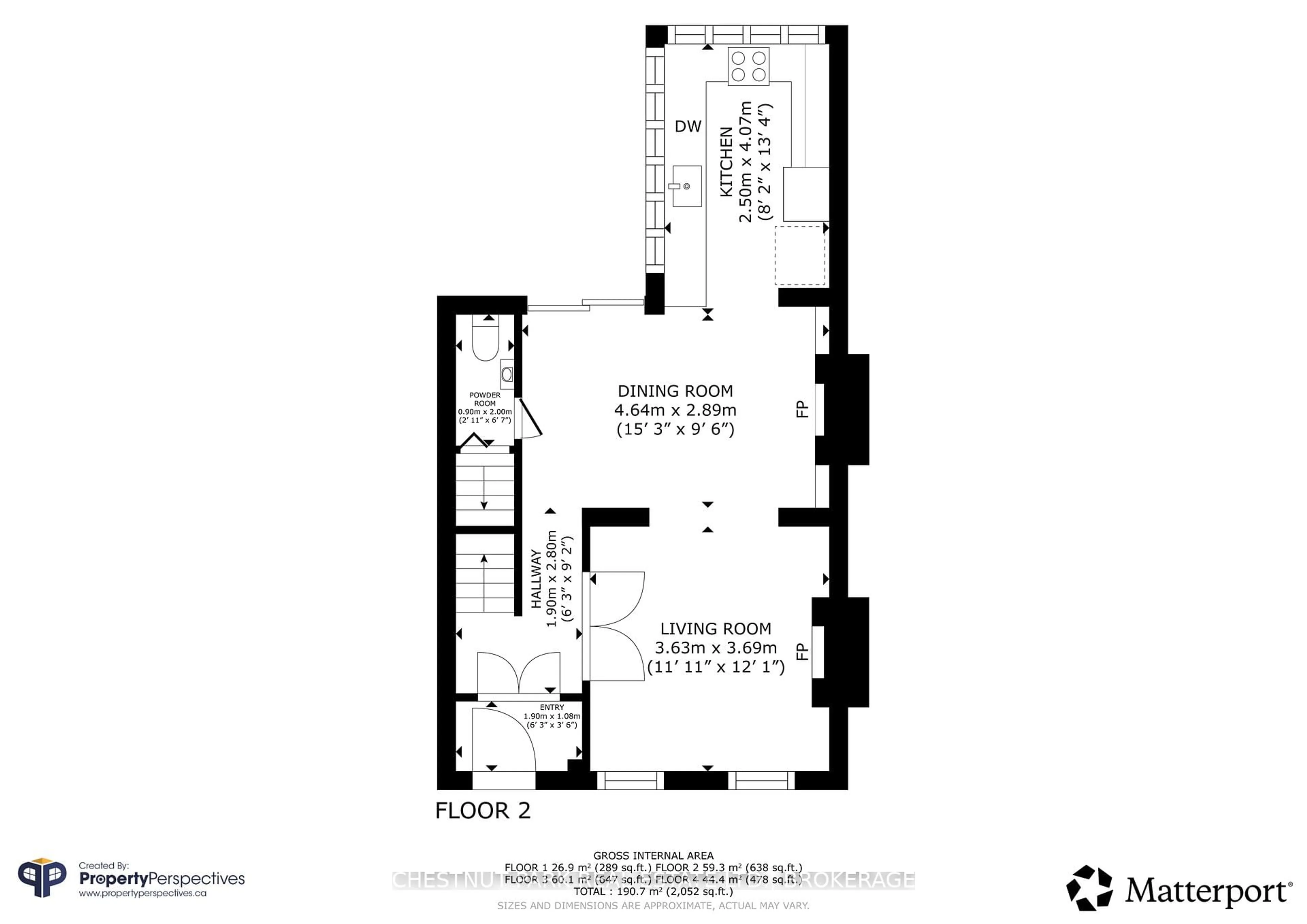 Floor plan for 116 William St, Kingston Ontario K7L 2C8