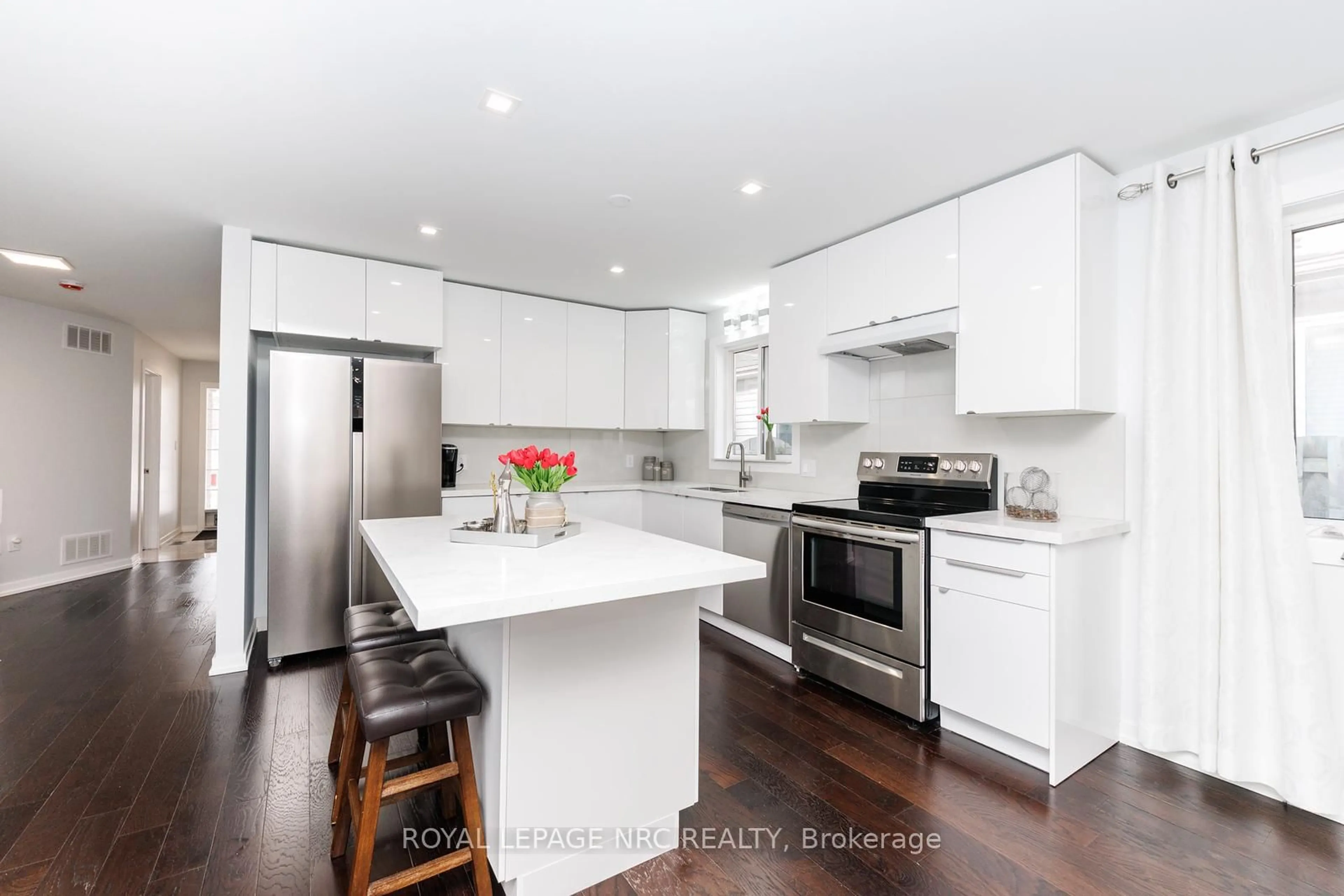 Open concept kitchen, unknown for 4A Wood St, St. Catharines Ontario L2N 2A9