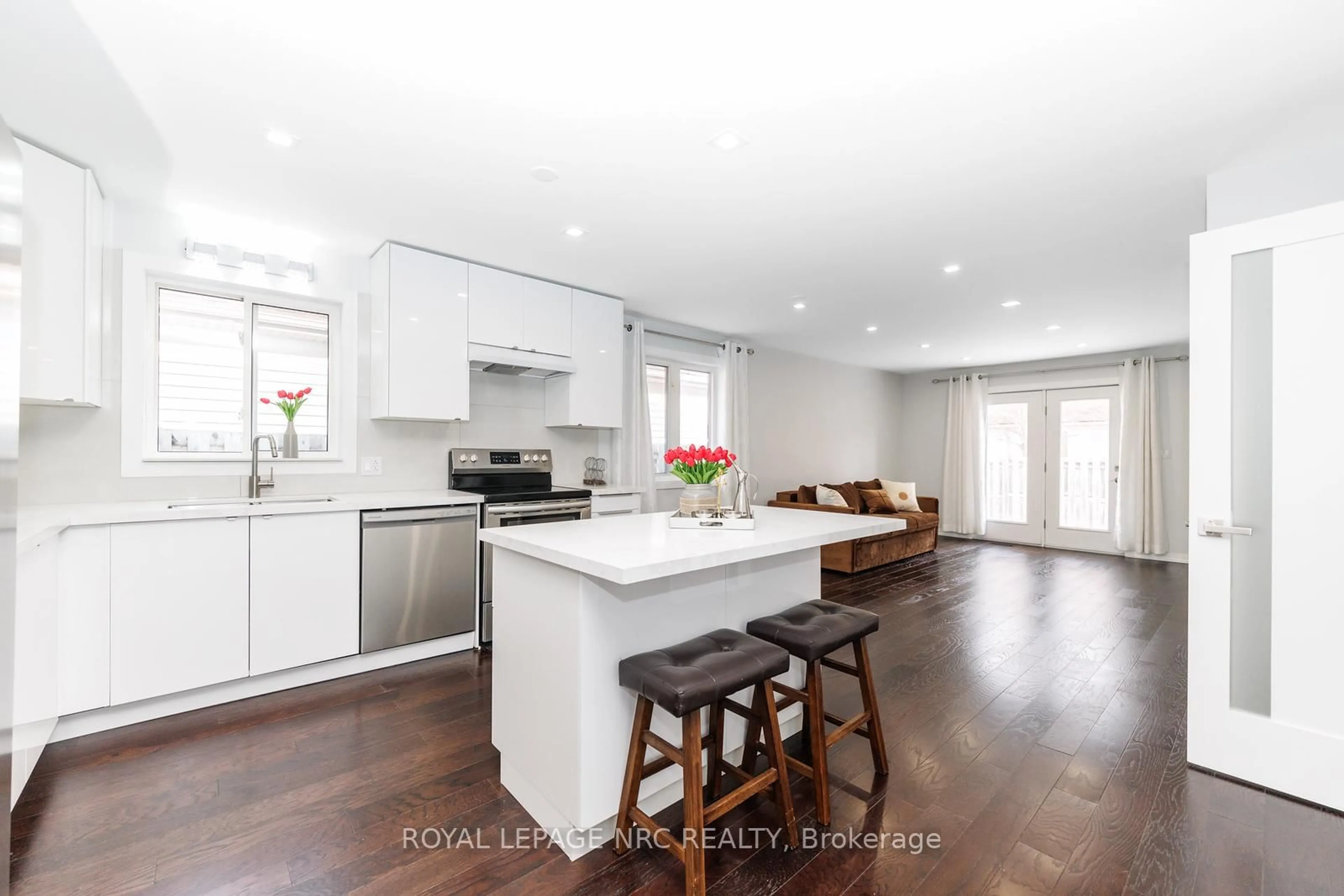 Open concept kitchen, unknown for 4A Wood St, St. Catharines Ontario L2N 2A9