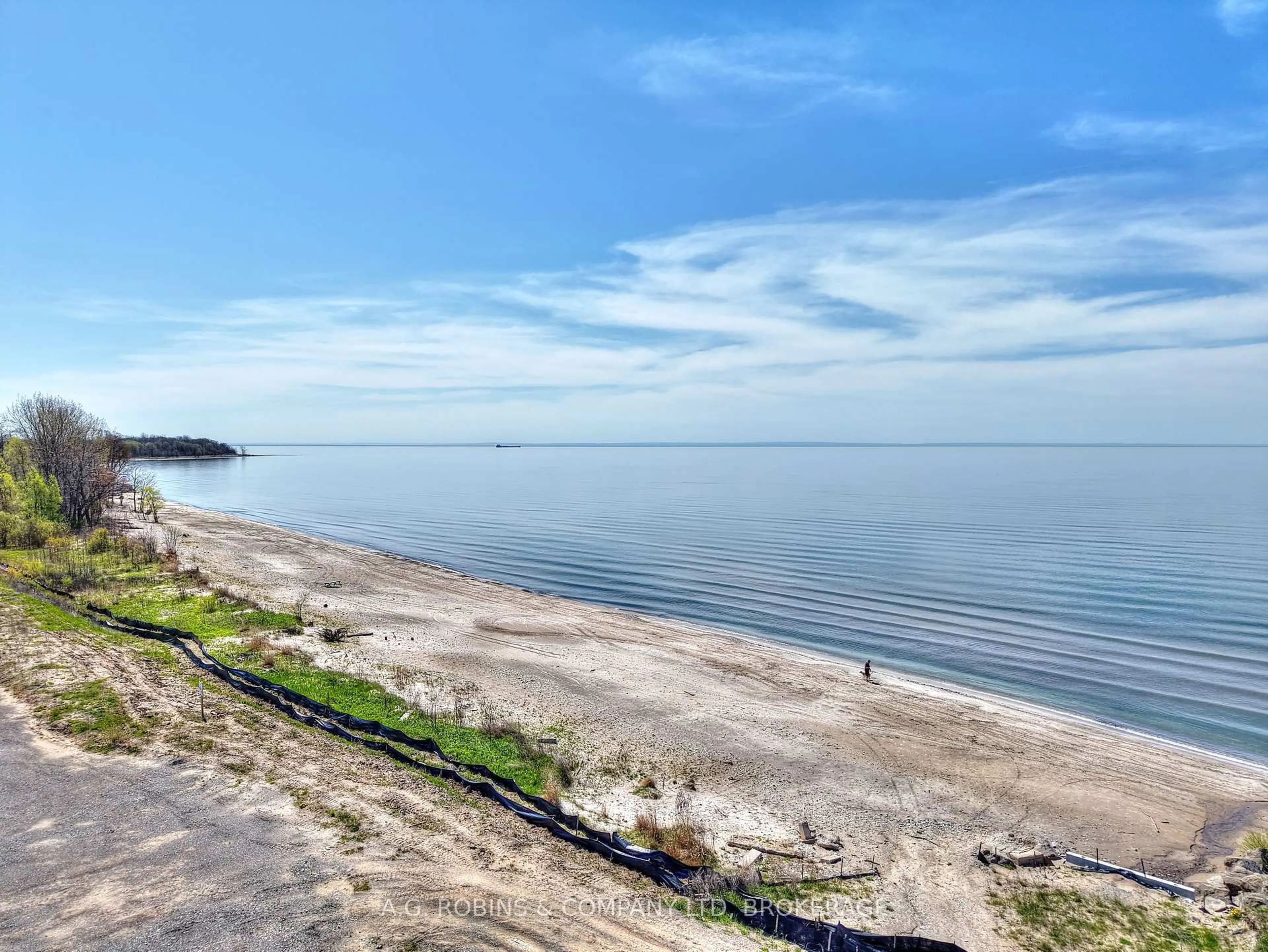 A pic from outside/outdoor area/front of a property/back of a property/a pic from drone, water/lake/river/ocean view for 11716 LAKESHORE Rd, Wainfleet Ontario L0S 1V0