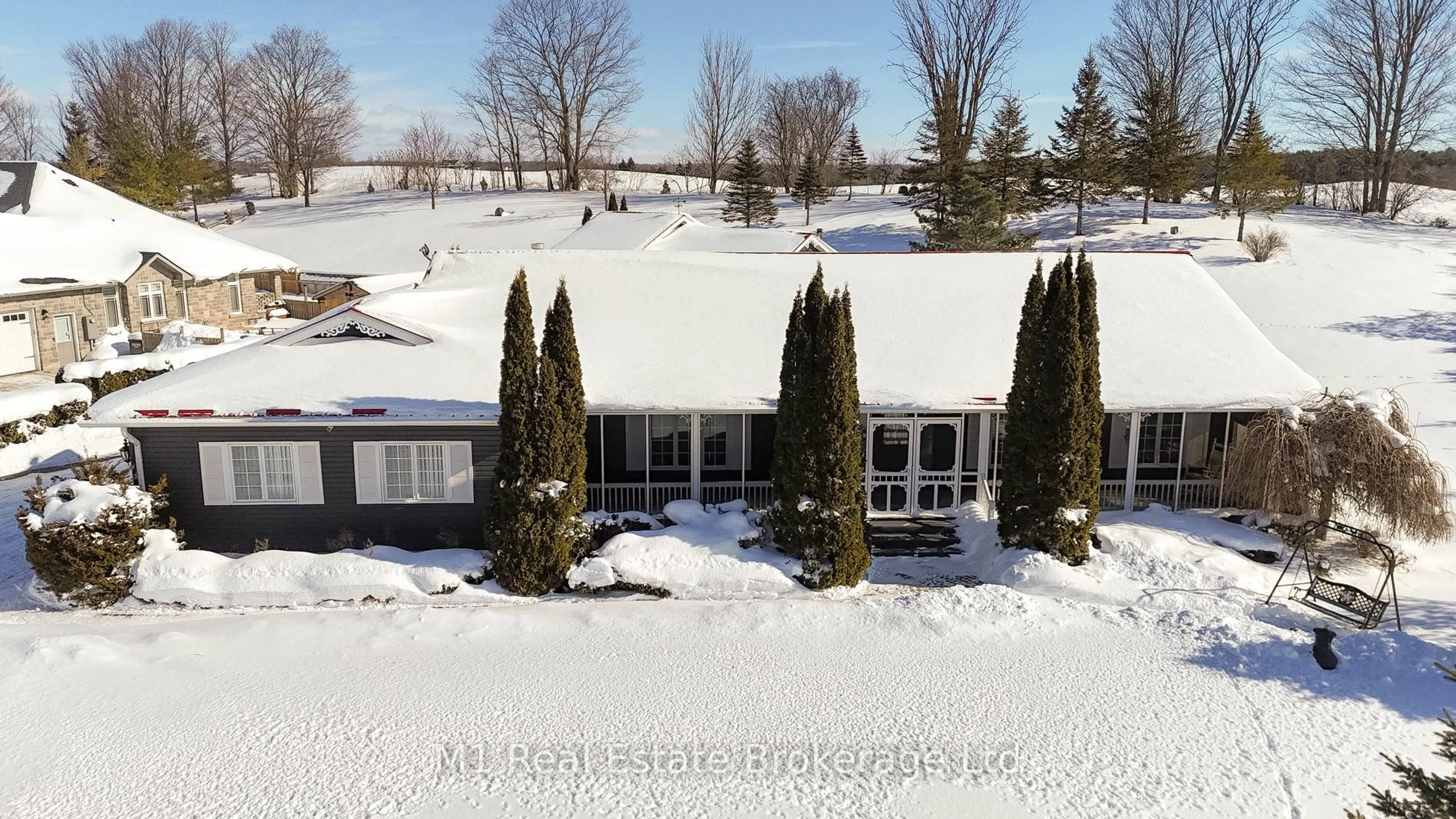 A pic from outside/outdoor area/front of a property/back of a property/a pic from drone, unknown for 2 Joanne Cres, Minto Ontario N0G 2L0