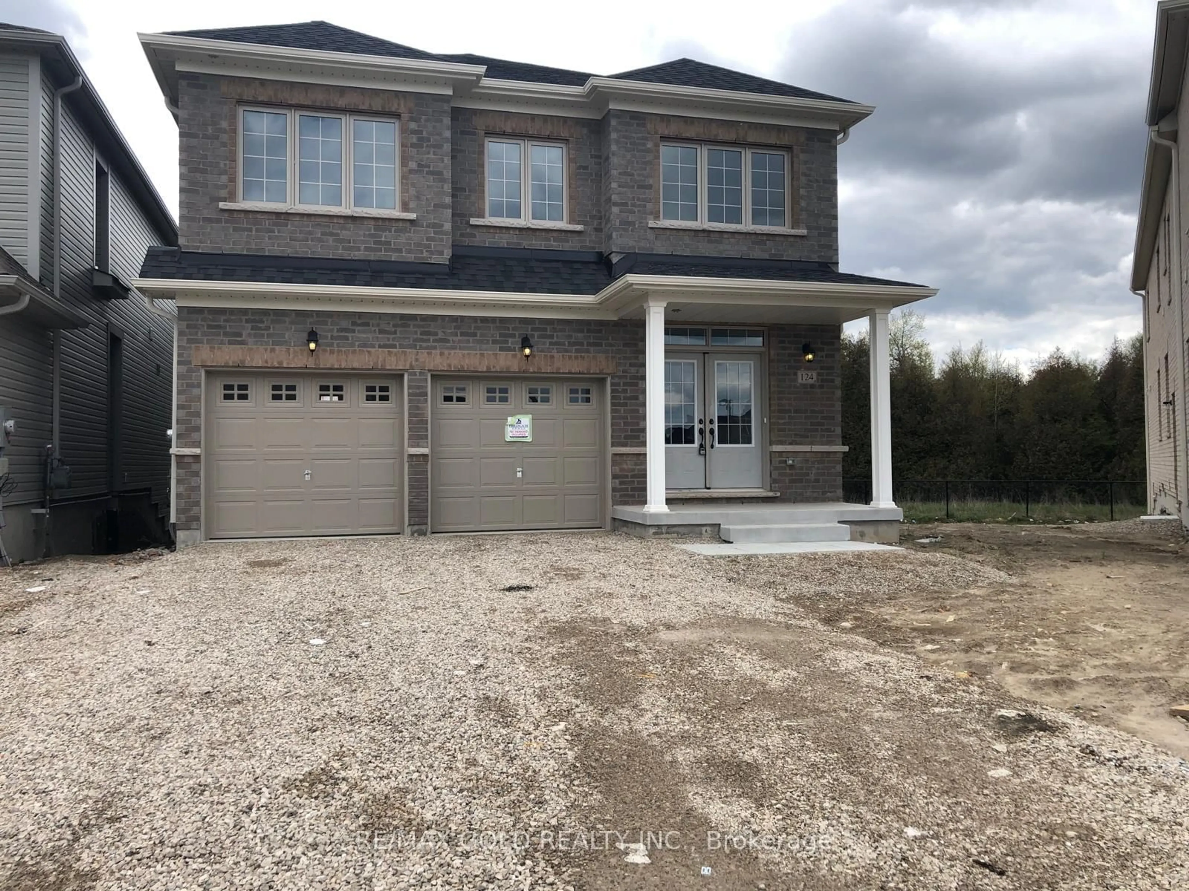 Home with brick exterior material, street for 124 LIMESTONE Lane, Shelburne Ontario L9V 3Y4
