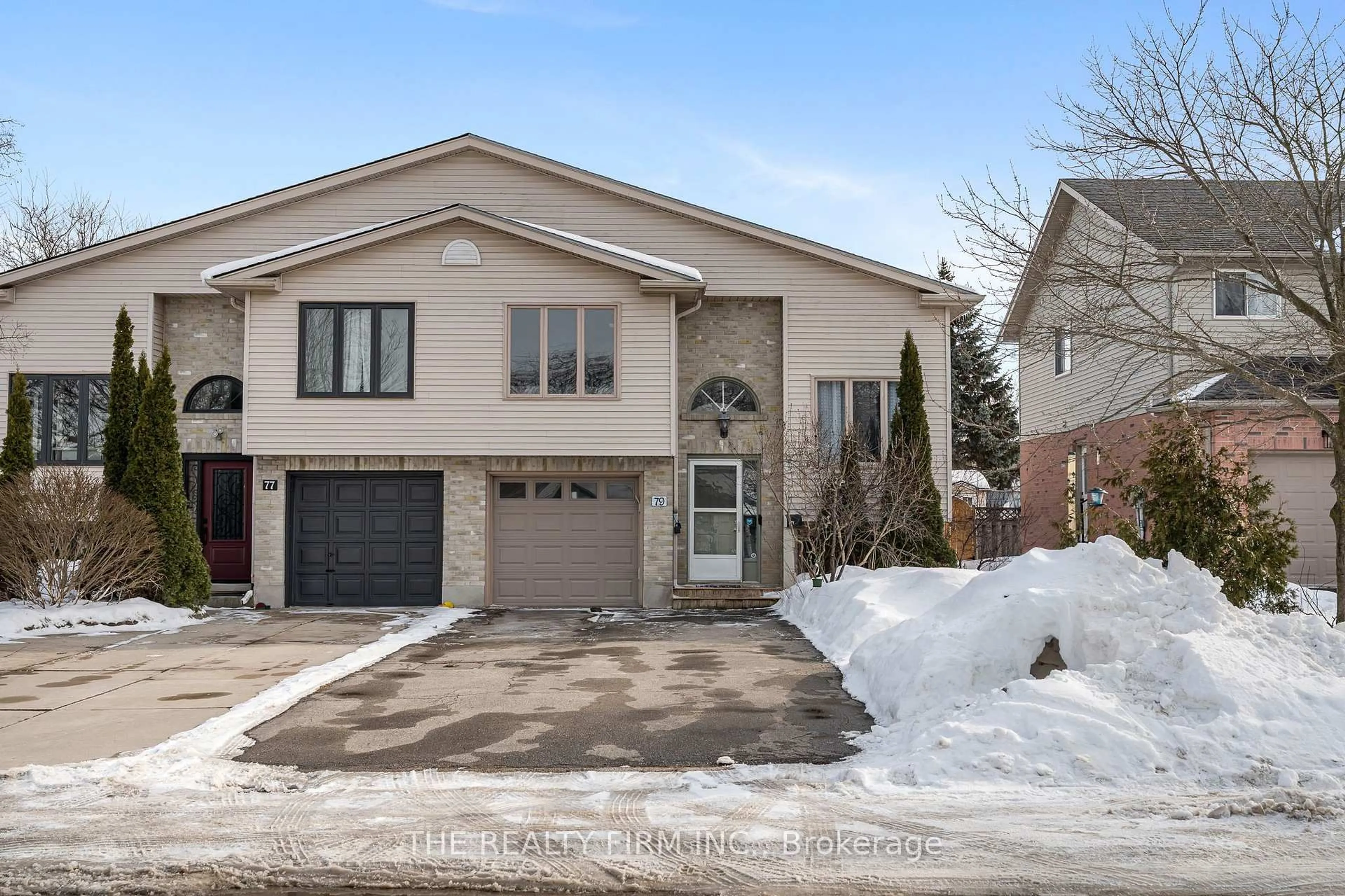Home with brick exterior material, street for 79 Sunrise Cres, London East Ontario N5V 4V8