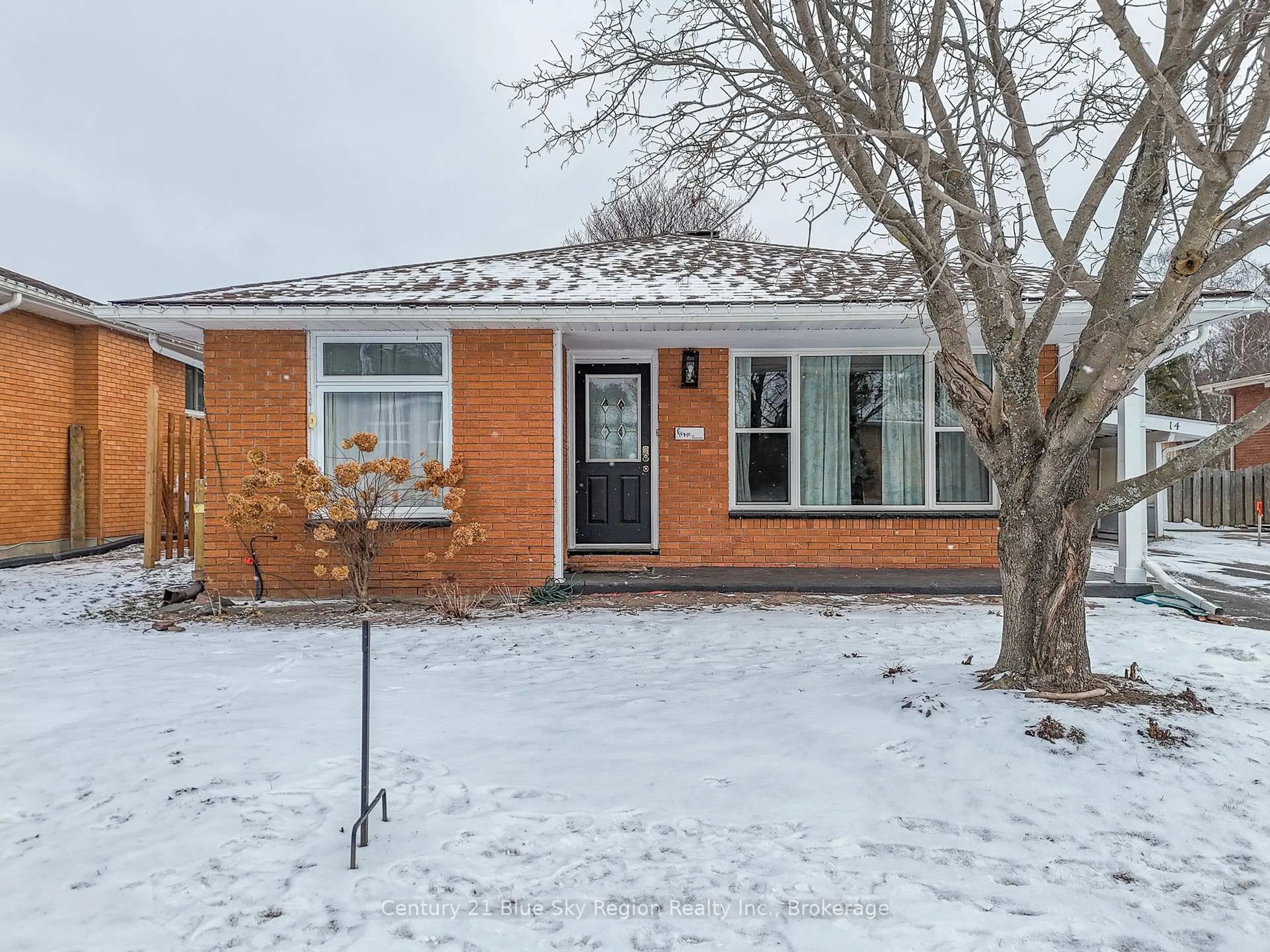 Home with brick exterior material, street for 14 Marshall Park Dr, North Bay Ontario P1A 2N9