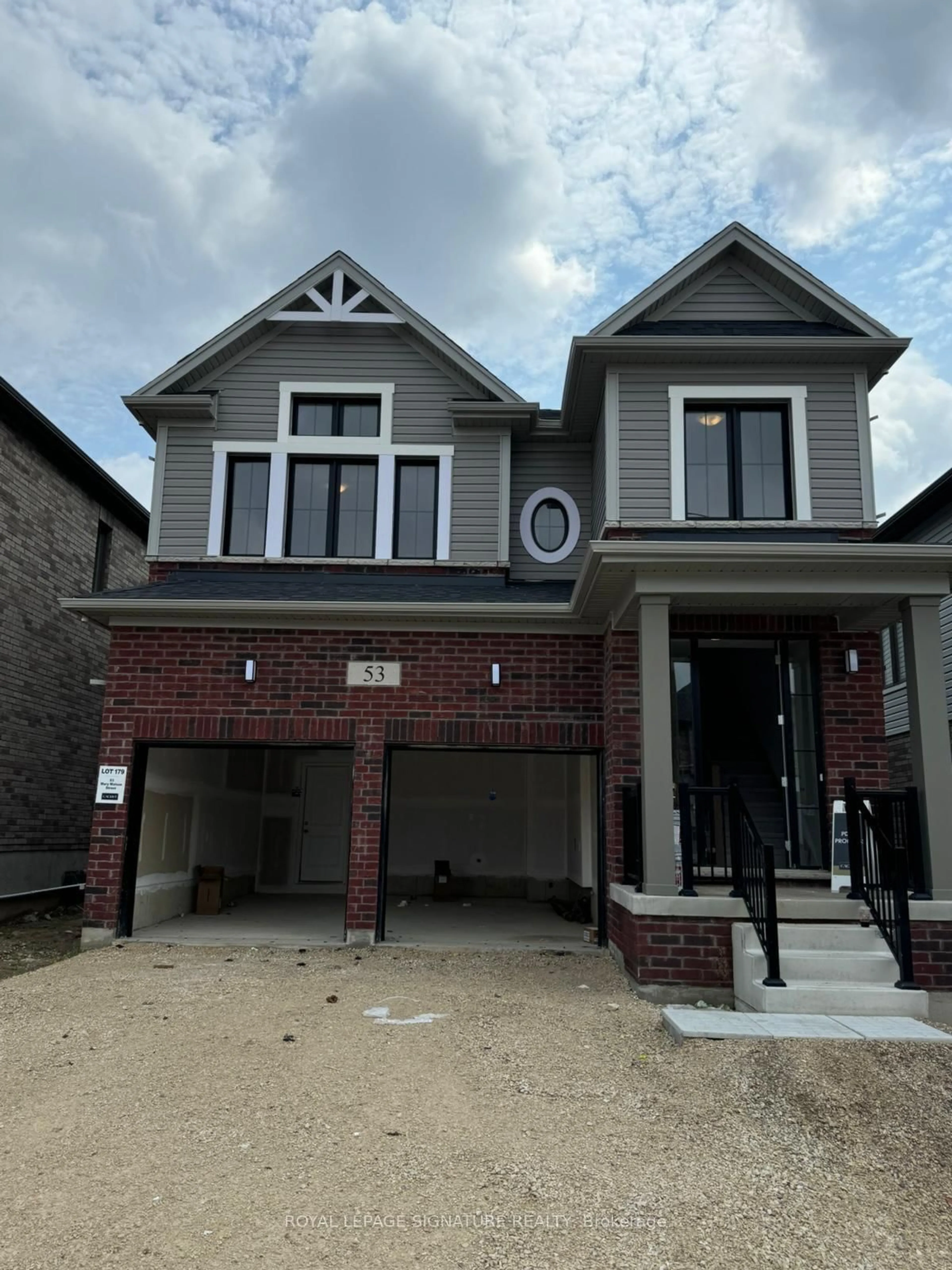 Home with brick exterior material, street for 53 Mary Watson St, North Dumfries Ontario N0B 1E0