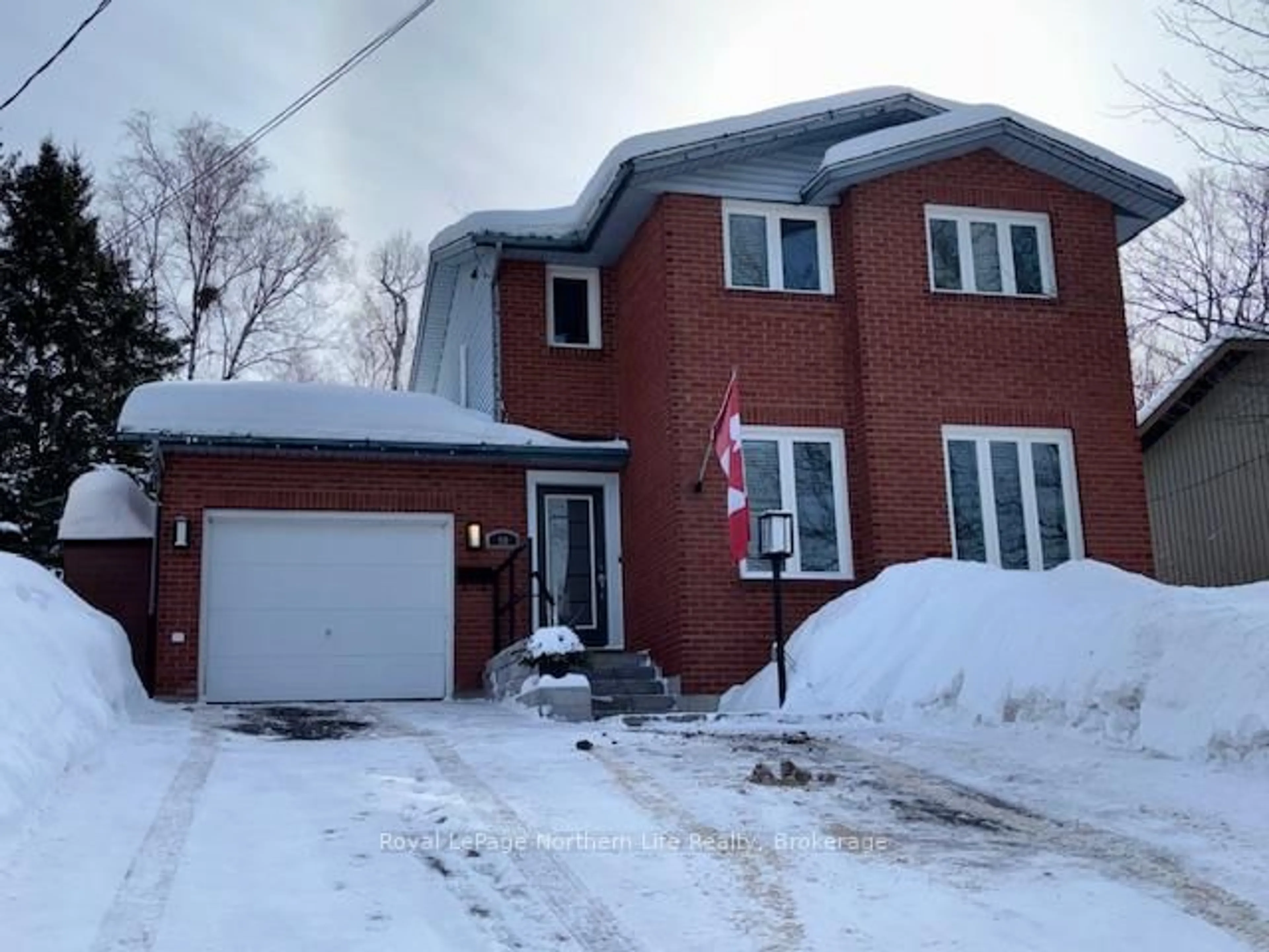 Home with brick exterior material, street for 98 Sable Cres, North Bay Ontario P1A 3X7