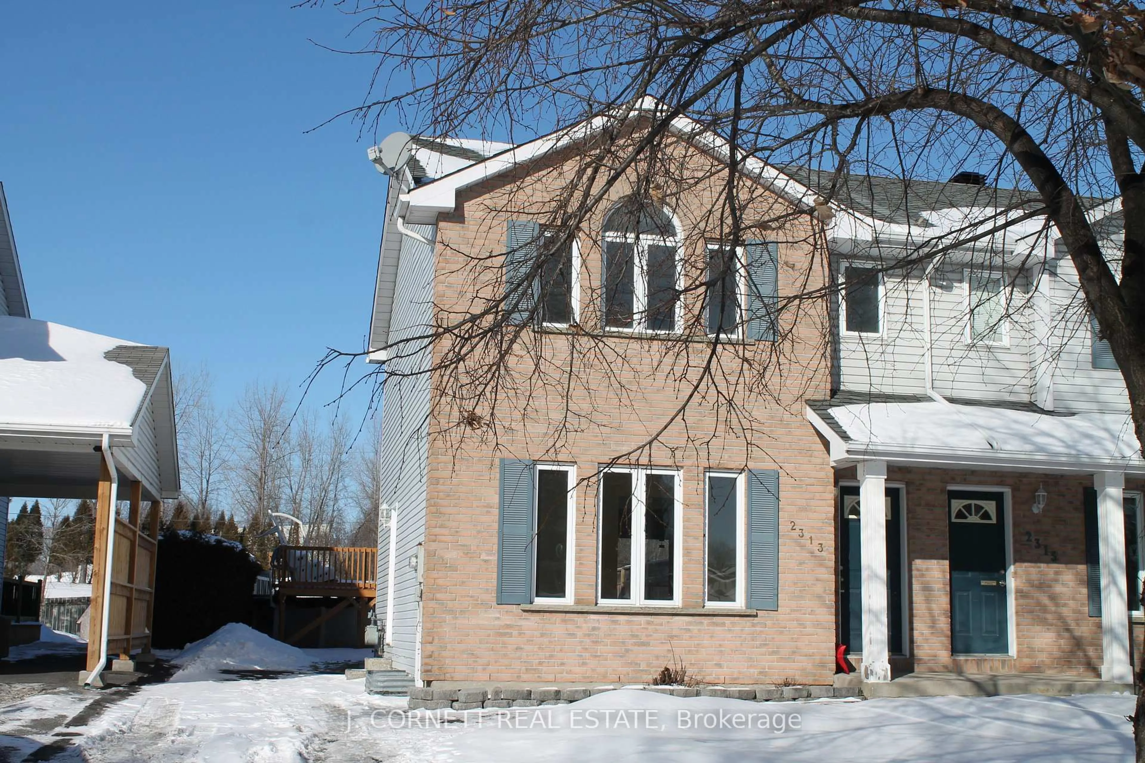 Home with brick exterior material, street for 2313 Emily Cres, Cornwall Ontario K5H 5B4