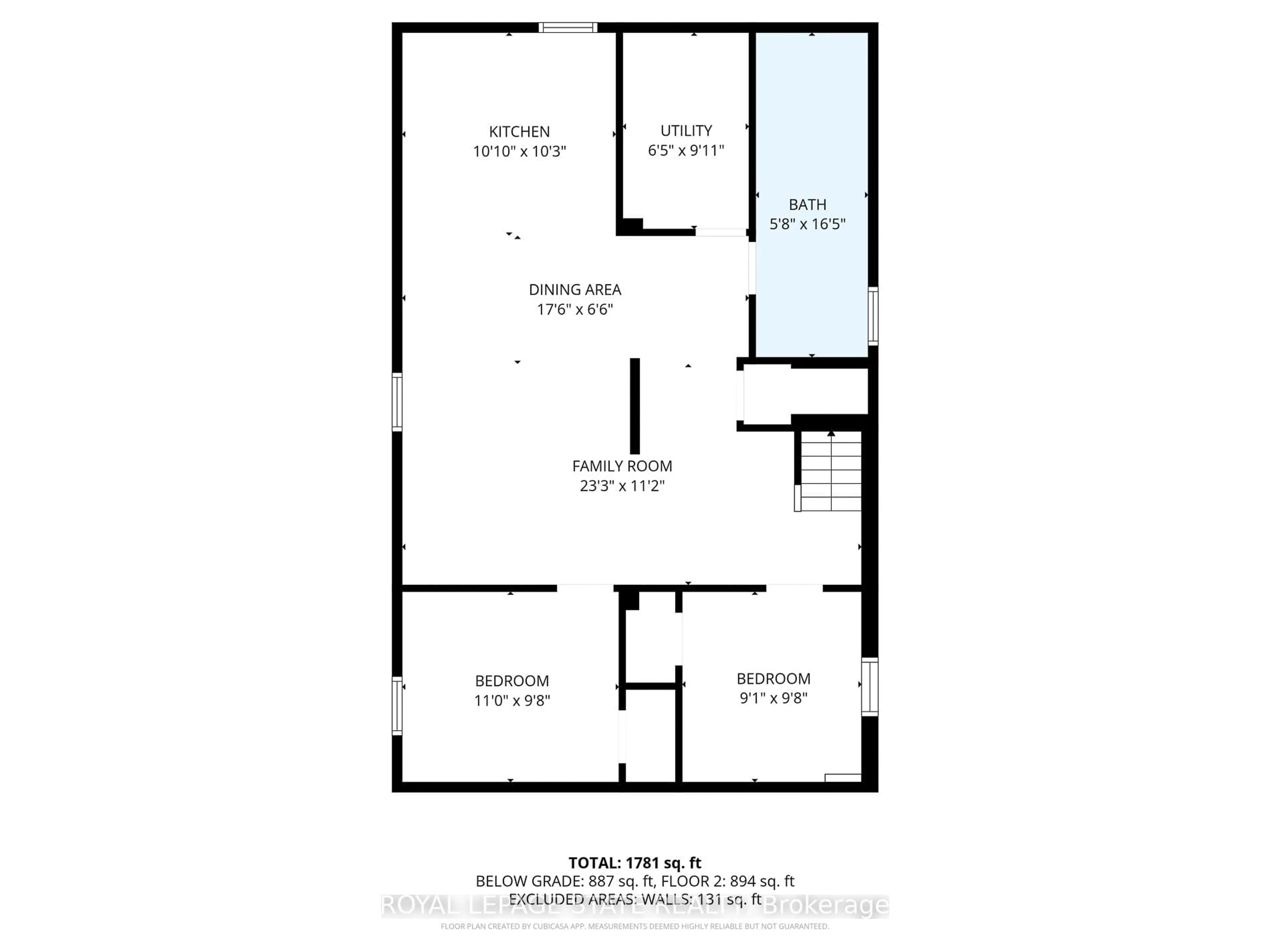 Floor plan for 53 Winchester Blvd, Hamilton Ontario L8T 2M7