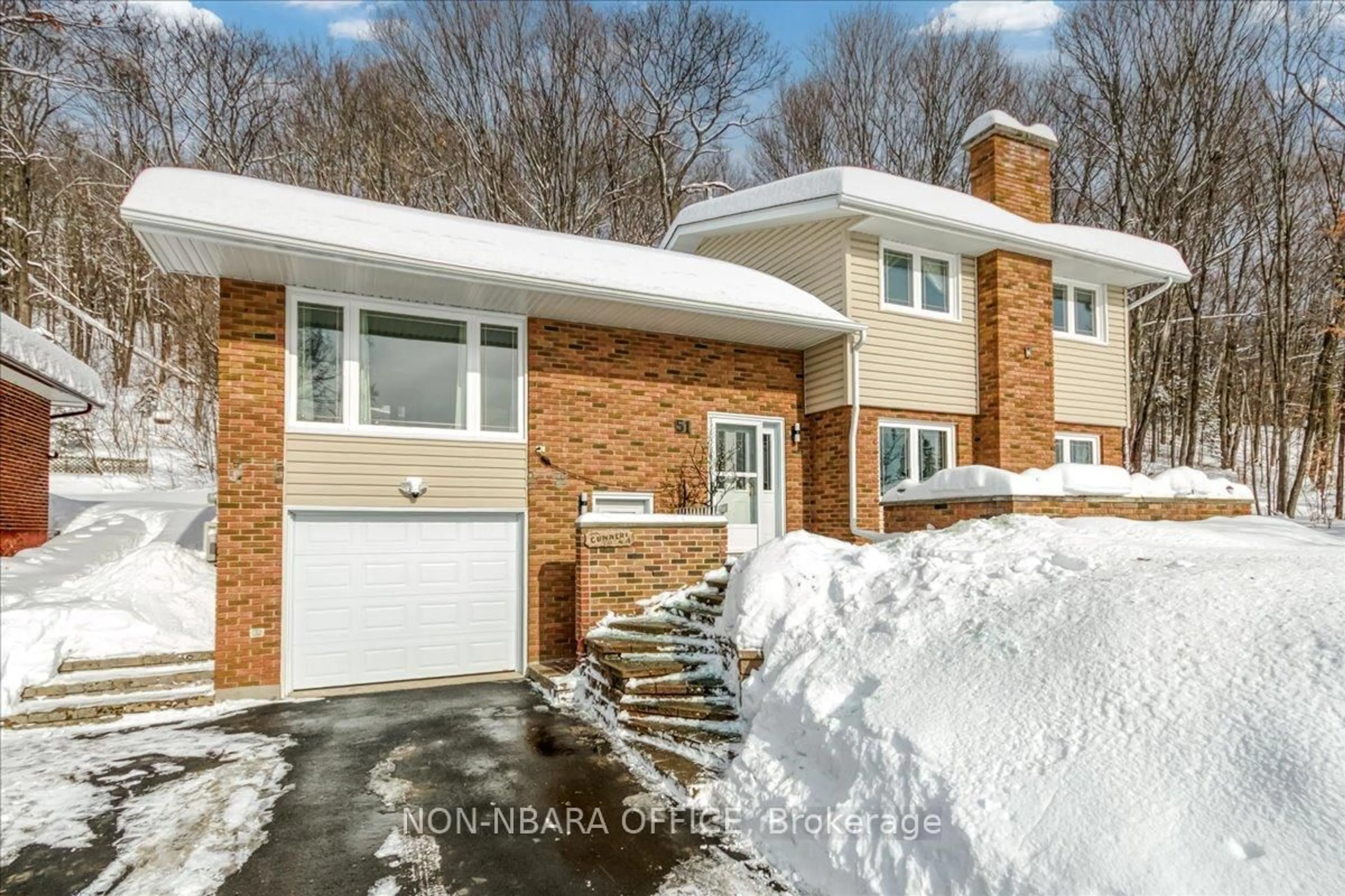 Home with brick exterior material, street for 51 Kathryn Cres, North Bay Ontario P1B 8P5