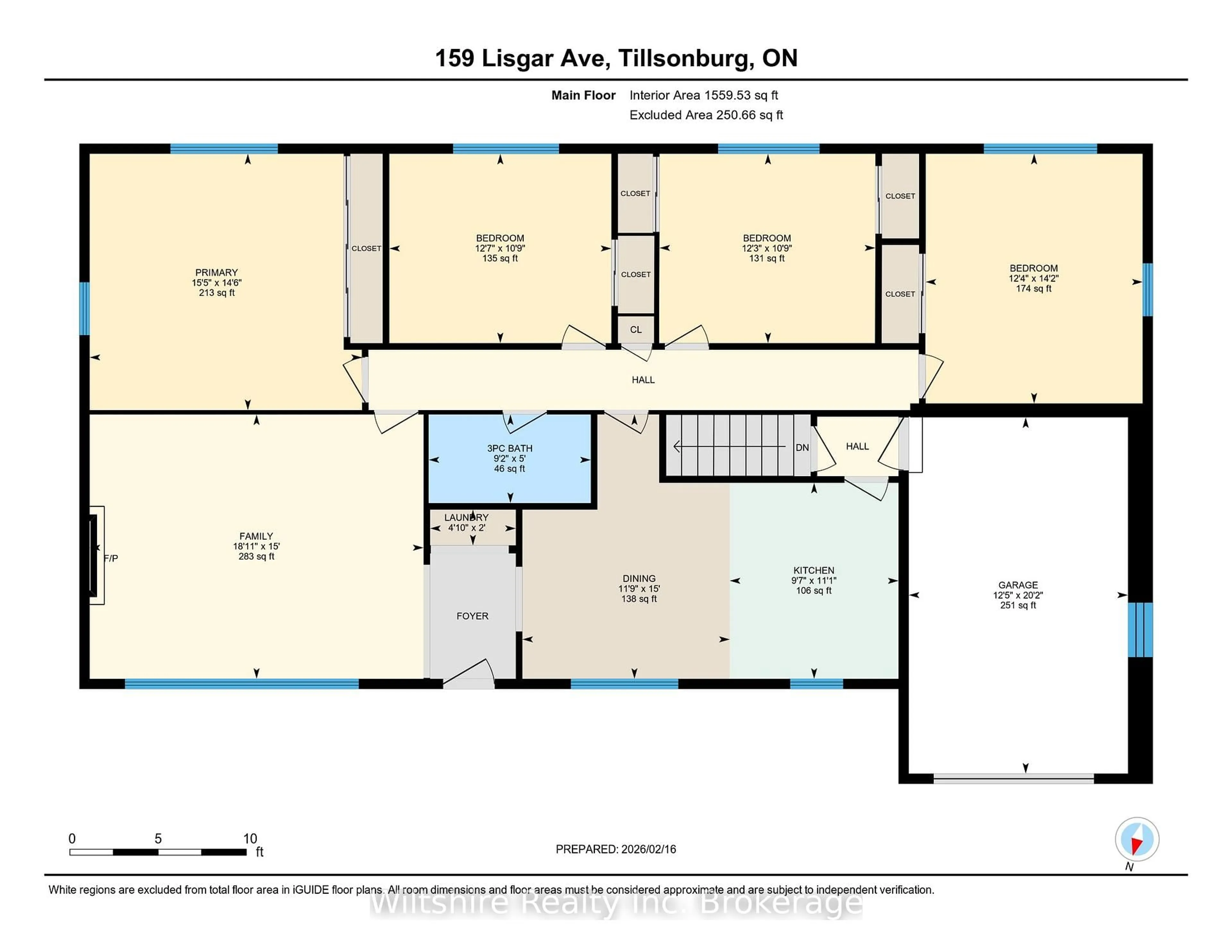 Floor plan for 159 Lisgar Ave, Tillsonburg Ontario N4G 3L5
