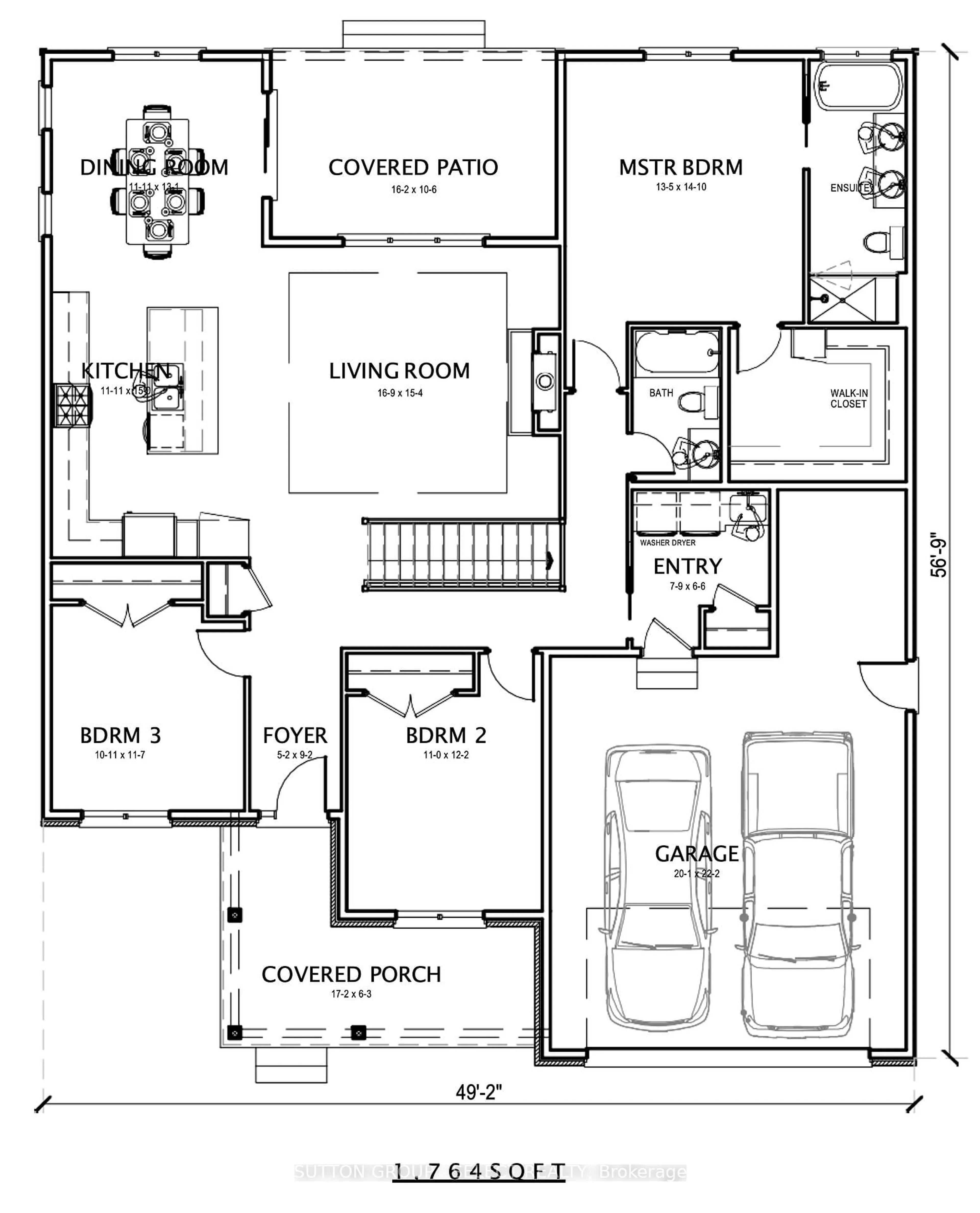 Floor plan for 14 Lois Crt, Lambton Shores Ontario N0M 1T0