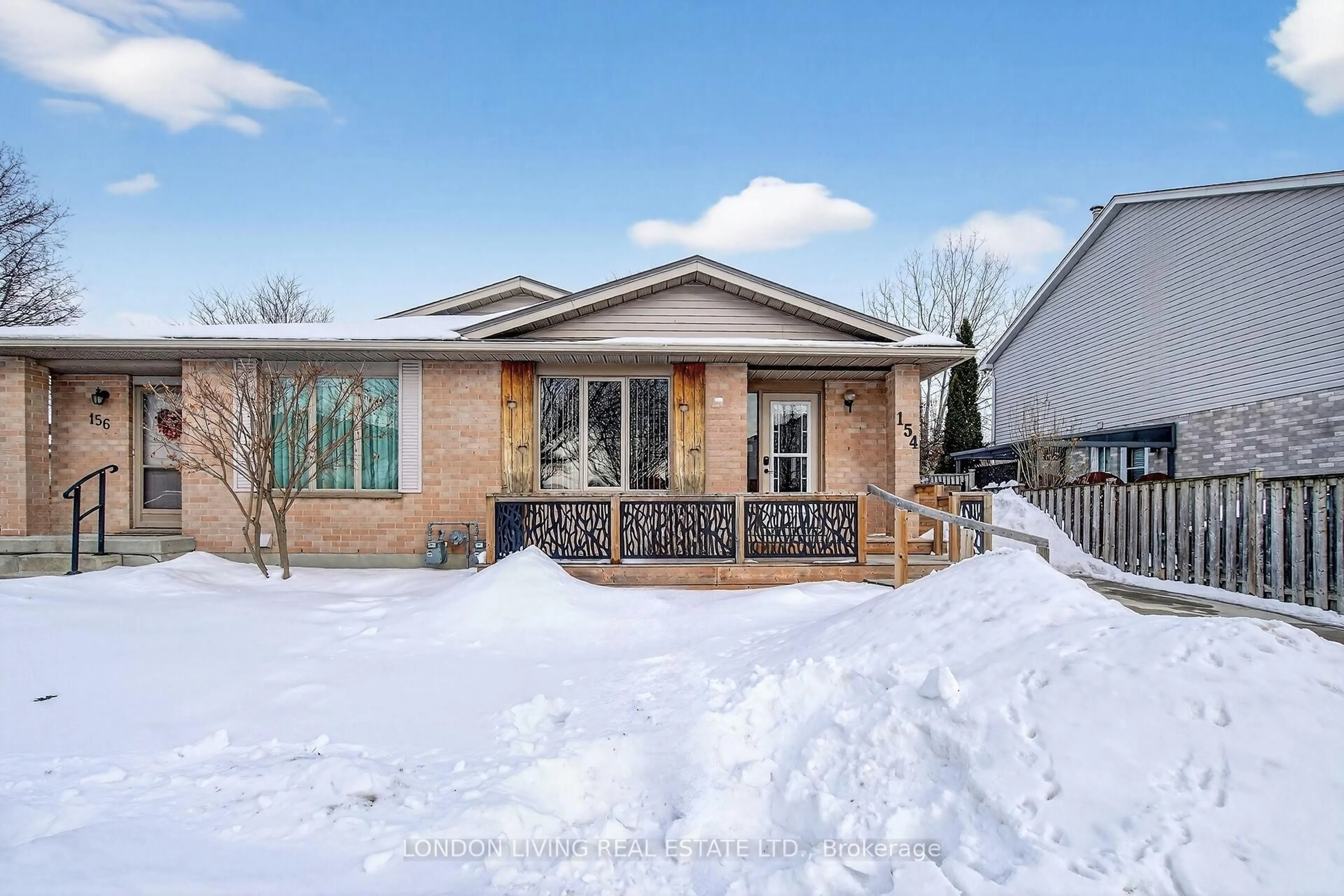 Home with brick exterior material, street for 154 Bonaventure Dr, London East Ontario N5V 4S7