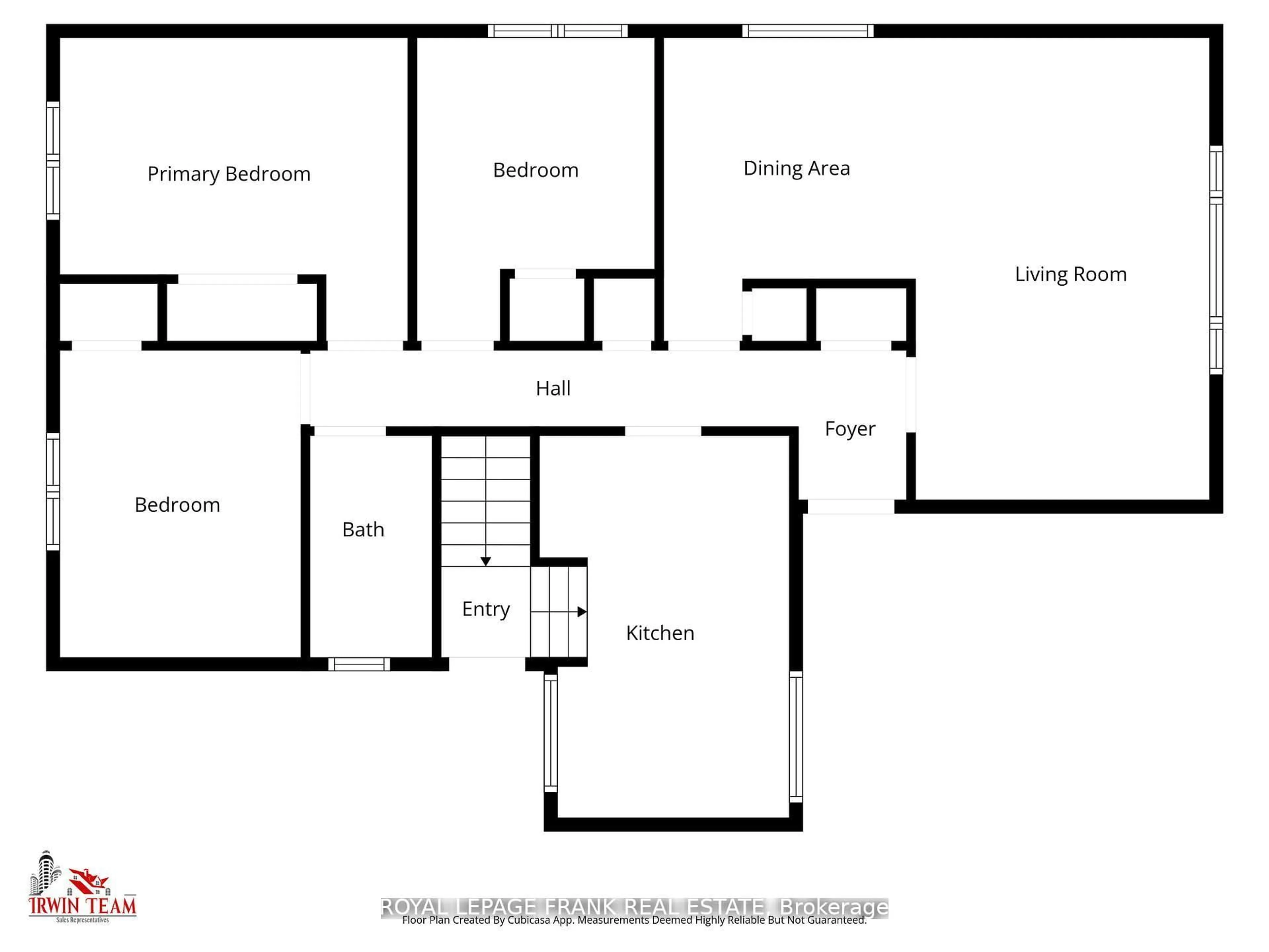 Floor plan for 32 Melbourne St, Kawartha Lakes Ontario K9V 1X7