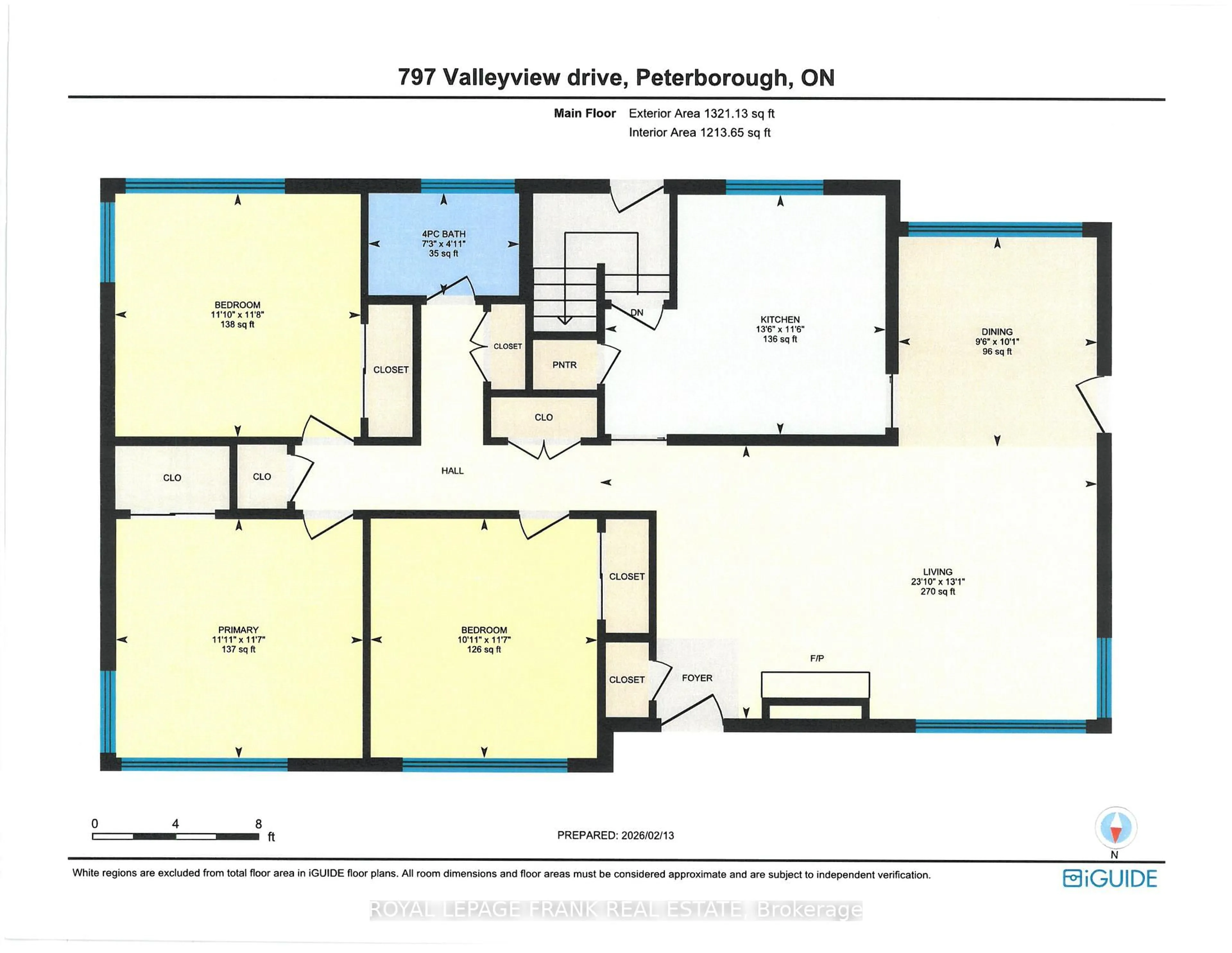 Floor plan for 797 Valleyview Dr, Peterborough Ontario K9J 6P9