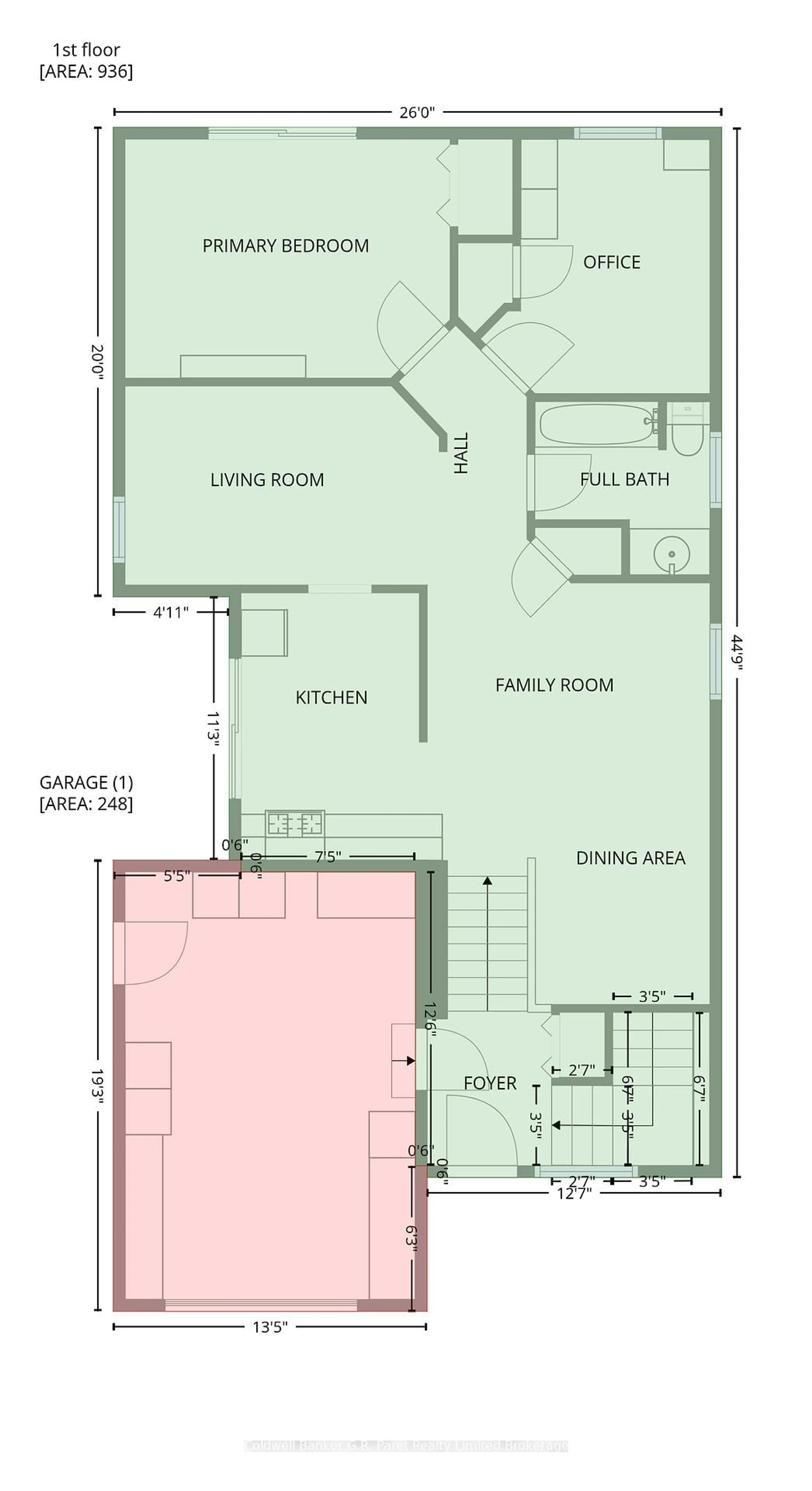 Floor plan for 12 Peach St, Tillsonburg Ontario N4G 5N8