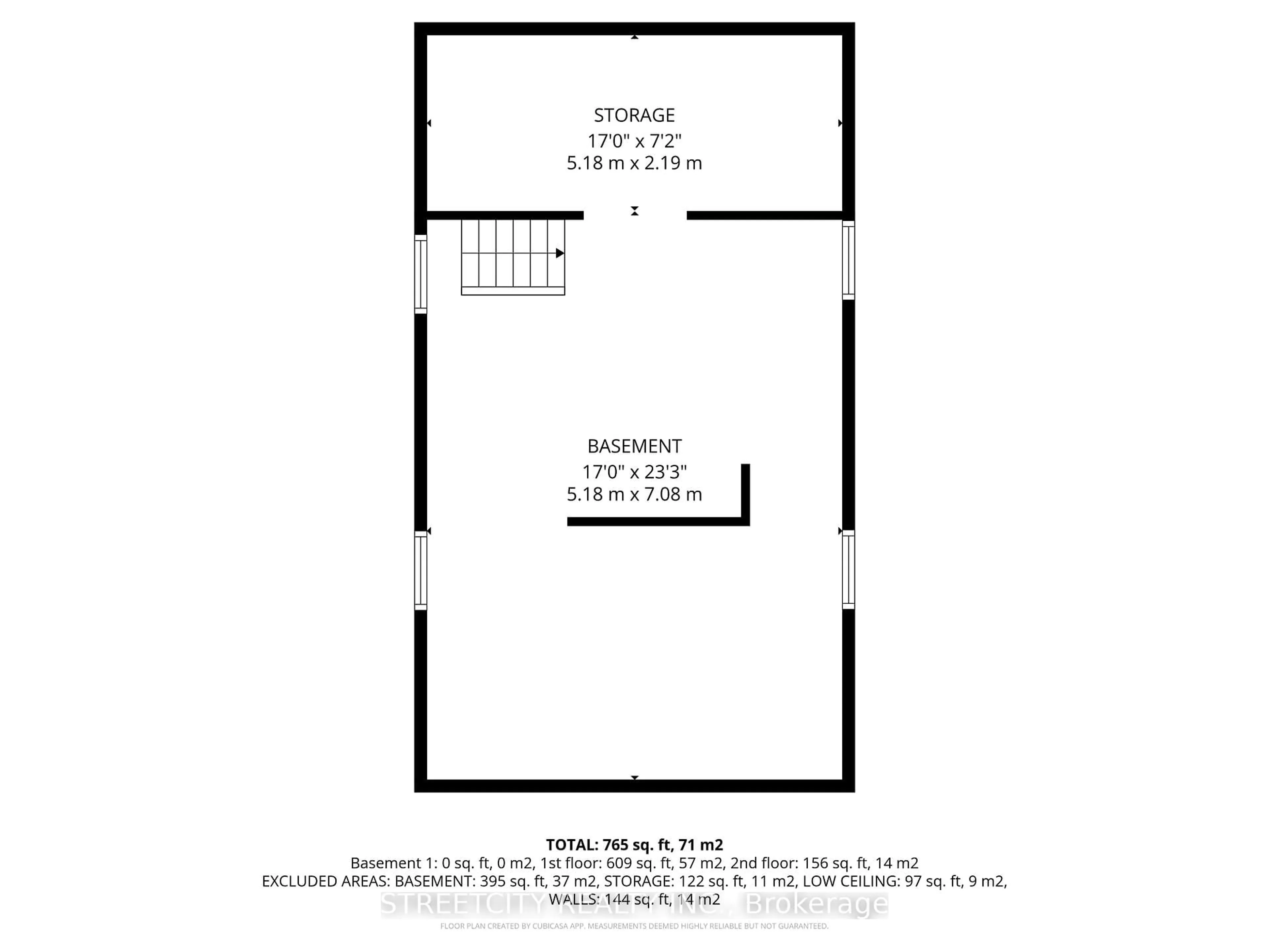 Floor plan for 36 Langarth St, London South Ontario N6J 1P2