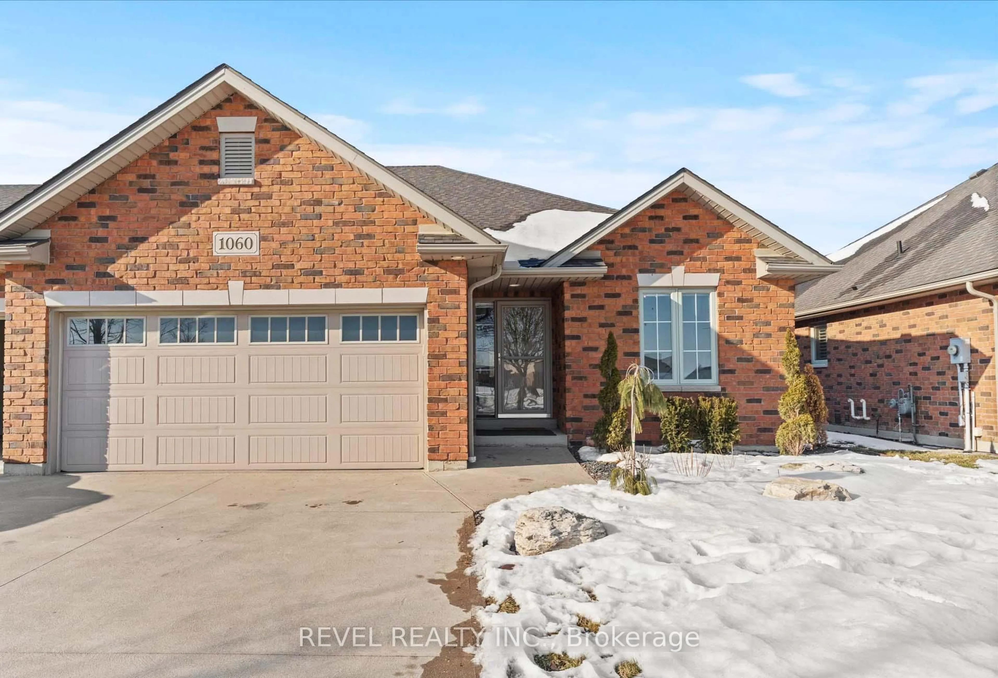 Home with brick exterior material, street for 1060 Gabrieau St, LaSalle Ontario N9H 1H5