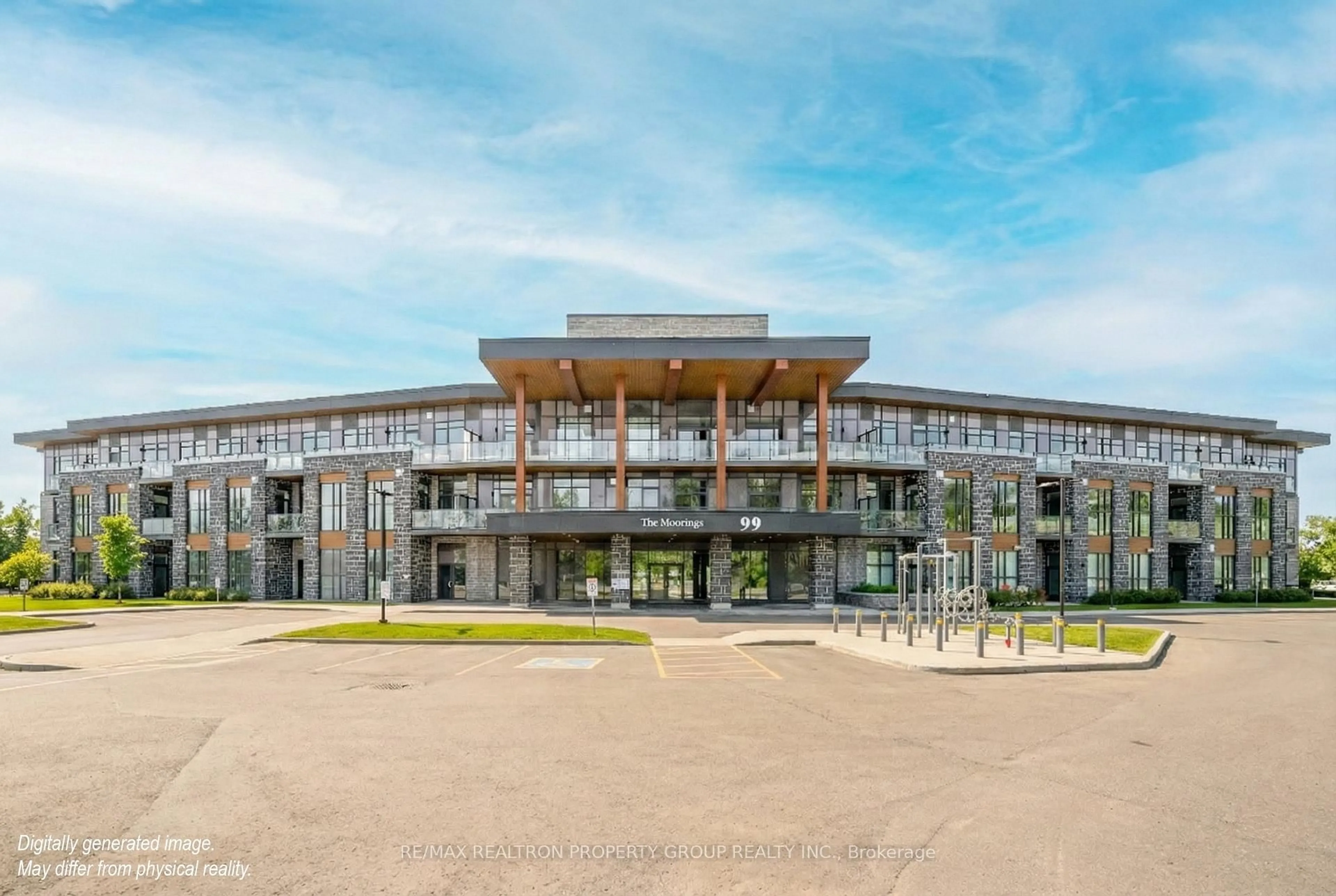 Patio, building for 99 Louisa St #218, Kawartha Lakes Ontario K0M 1N0