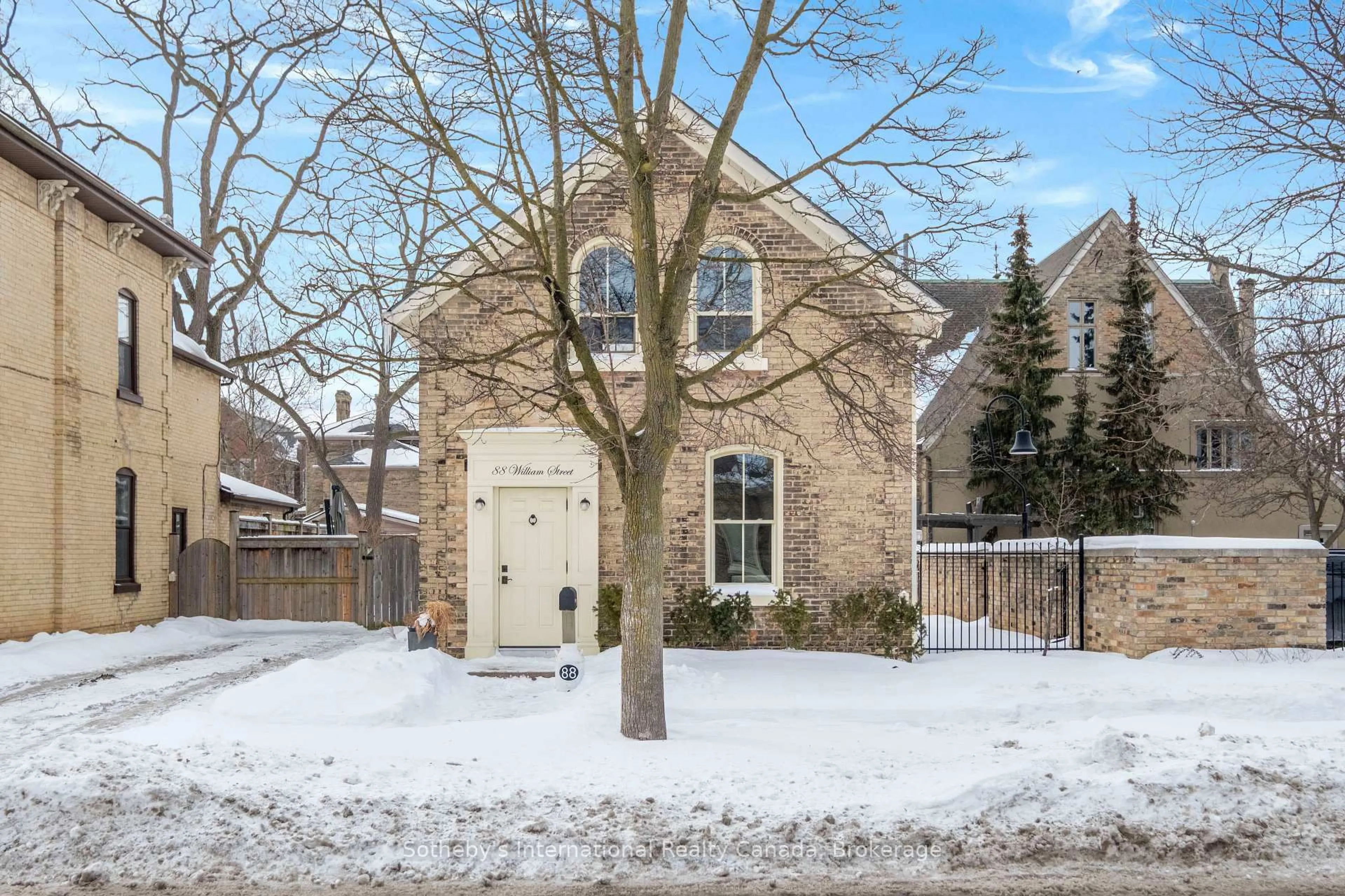 Home with brick exterior material, street for 88 William St, Brantford Ontario N3T 3K8