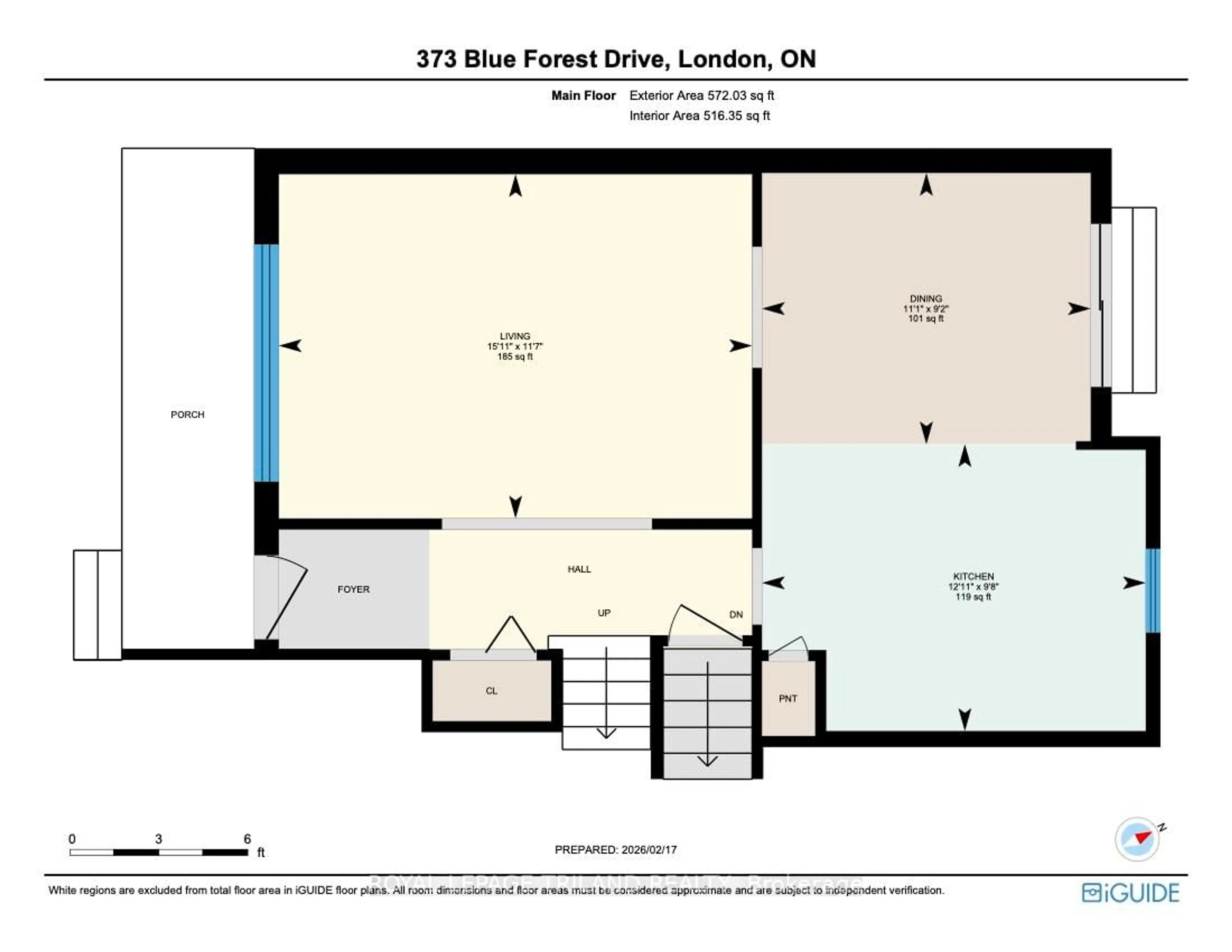 Floor plan for 373 Blue Forest Dr, London North Ontario N6G 3K1