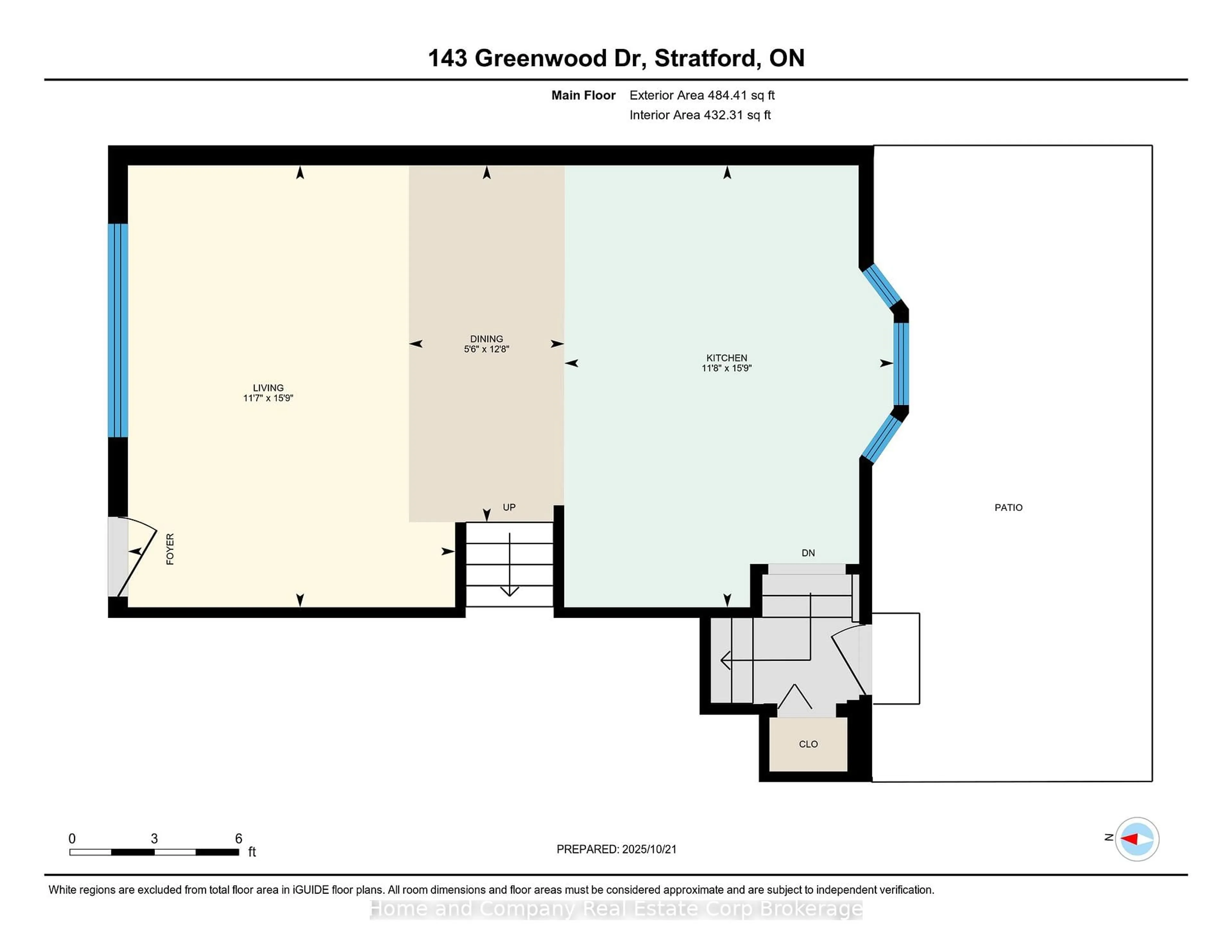 Floor plan for 143 Greenwood Dr, Stratford Ontario N5A 7K3