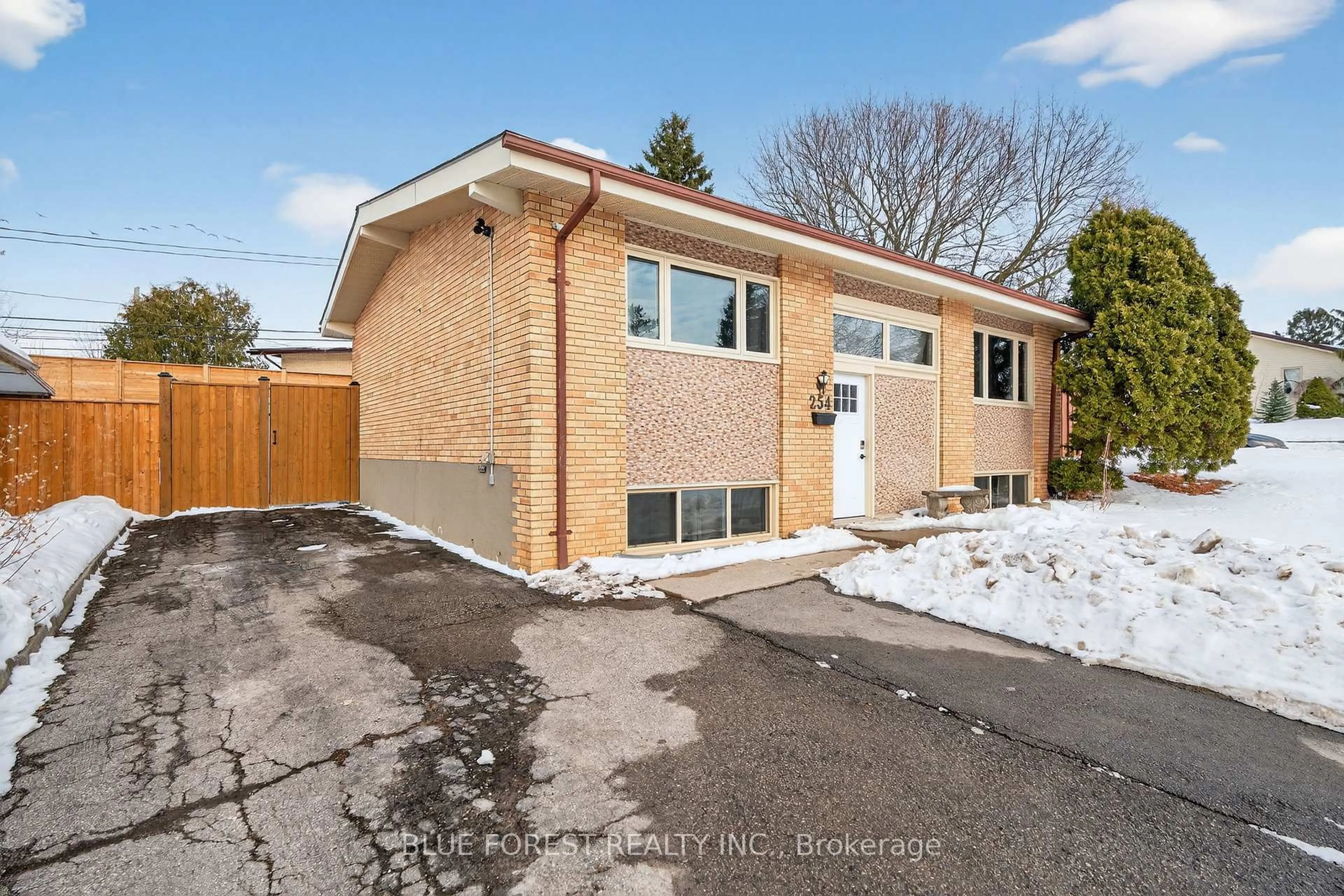 Home with brick exterior material, street for 254 Burlington St, London South Ontario N5Z 3W5