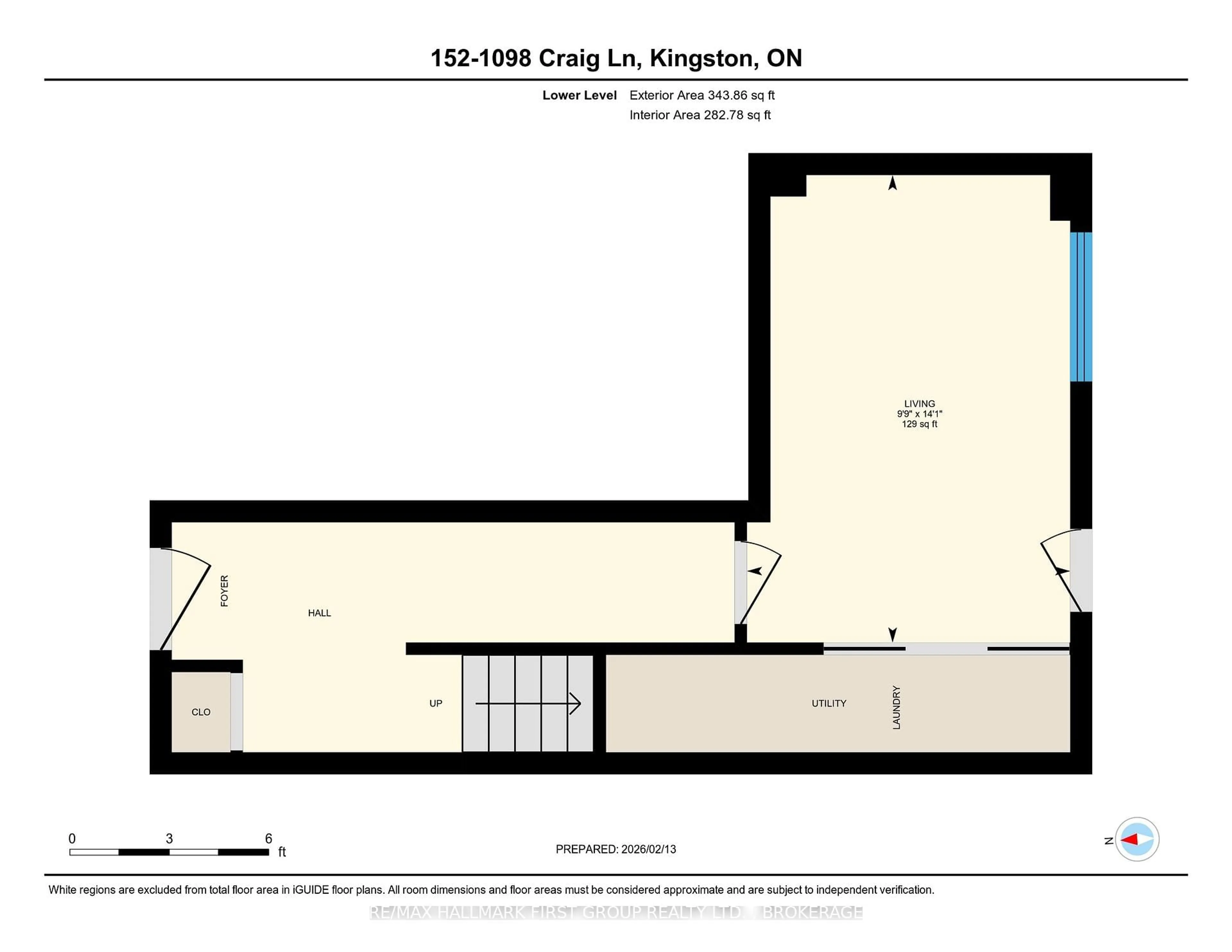 Floor plan for 1098 Craig Lane, Kingston Ontario K7M 7R9