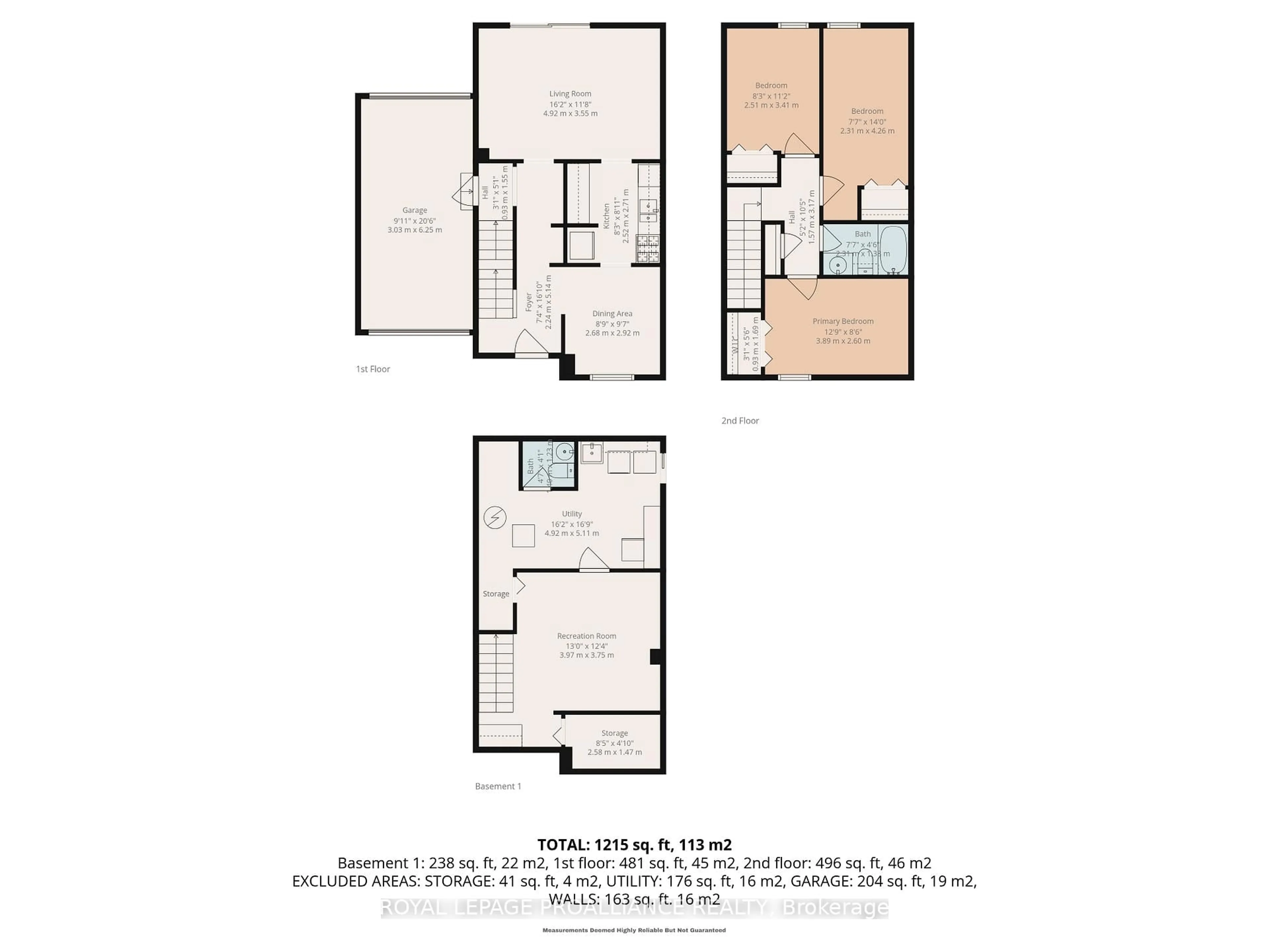 Floor plan for 160 Singleton Dr #10, Belleville Ontario K8N 5L1