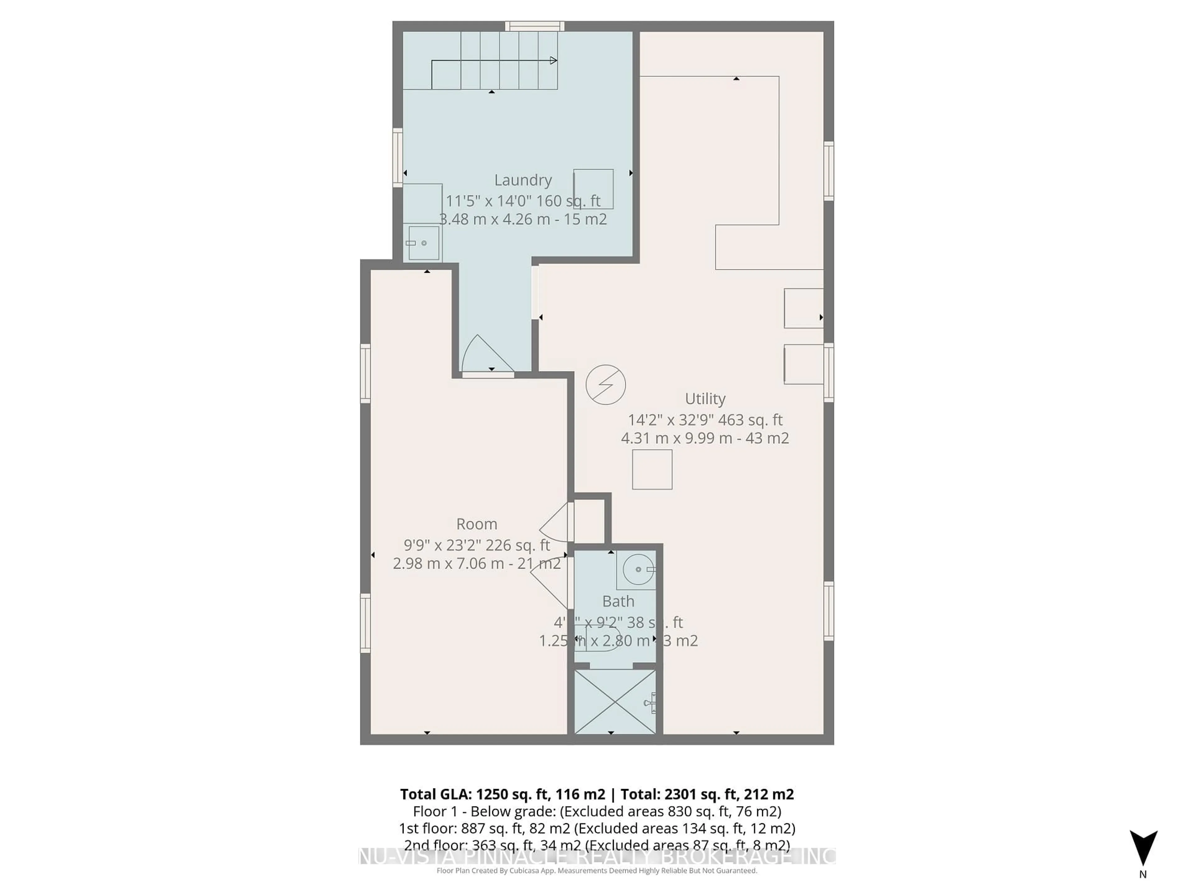 Floor plan for 52 Boullee St, London East Ontario N5Y 1T6