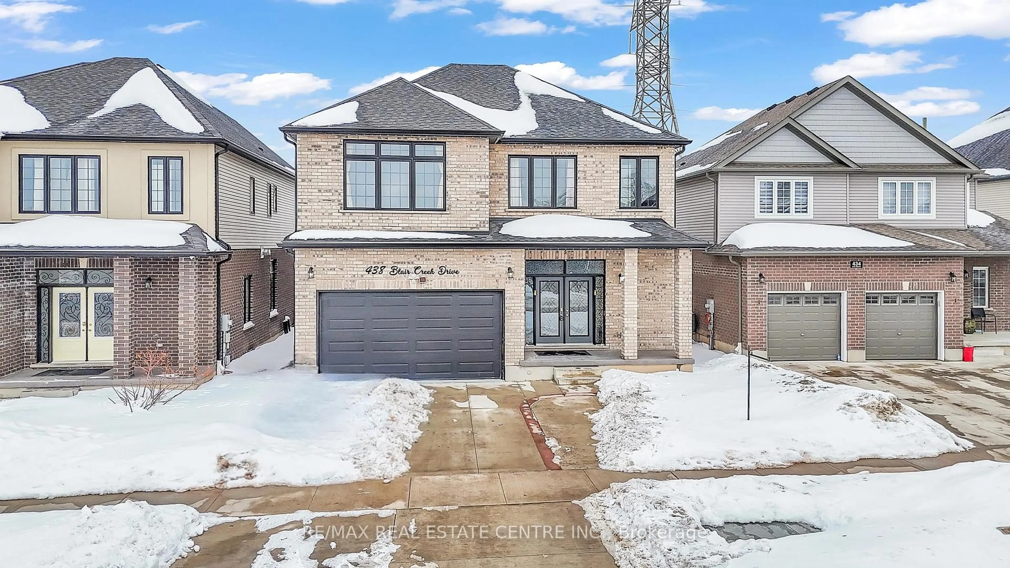 Home with brick exterior material, street for 438 Blair Creek Dr, Kitchener Ontario N2P 0H6