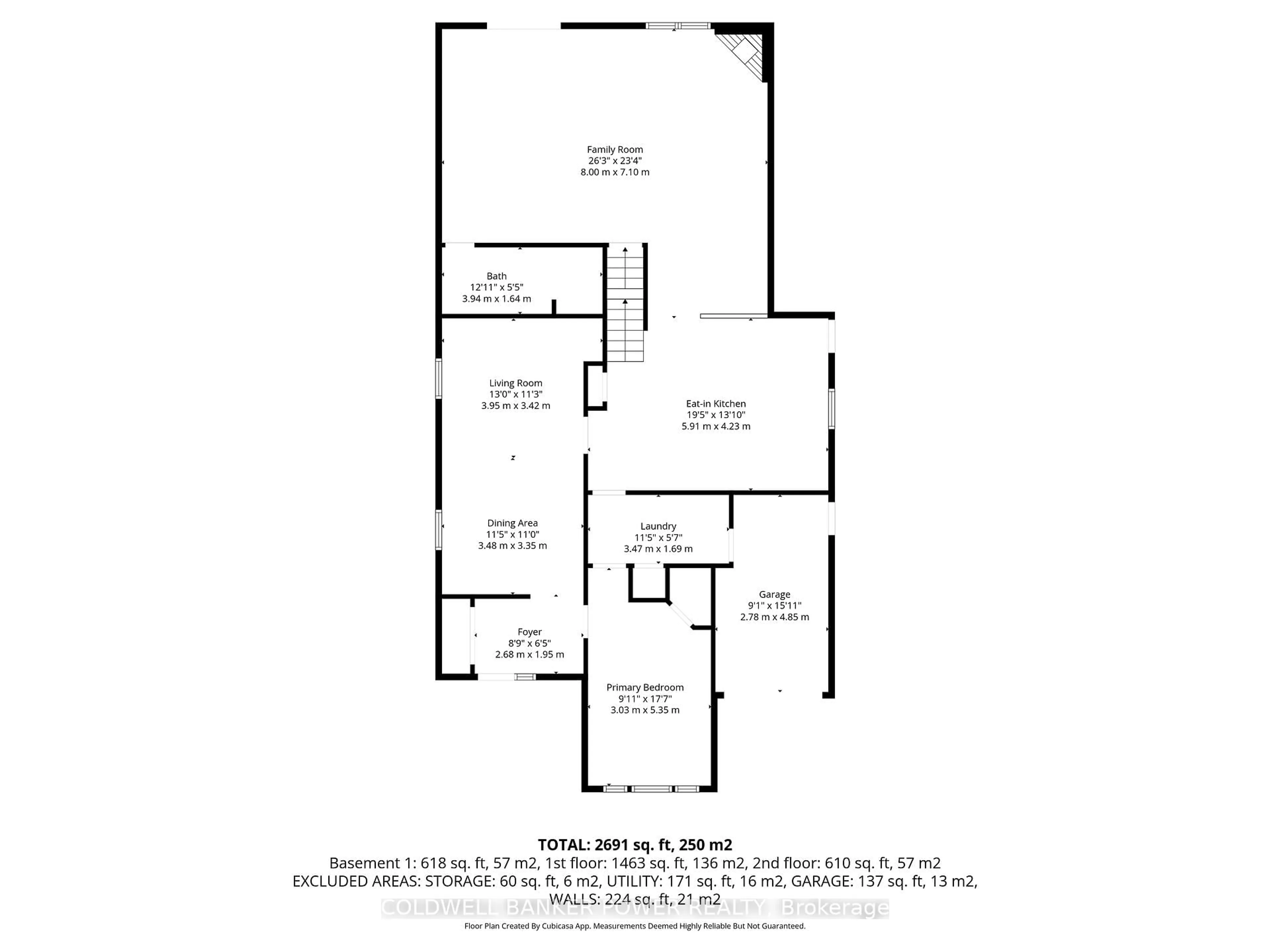 Floor plan for 228 Chelton Rd, London South Ontario N6M 1B5