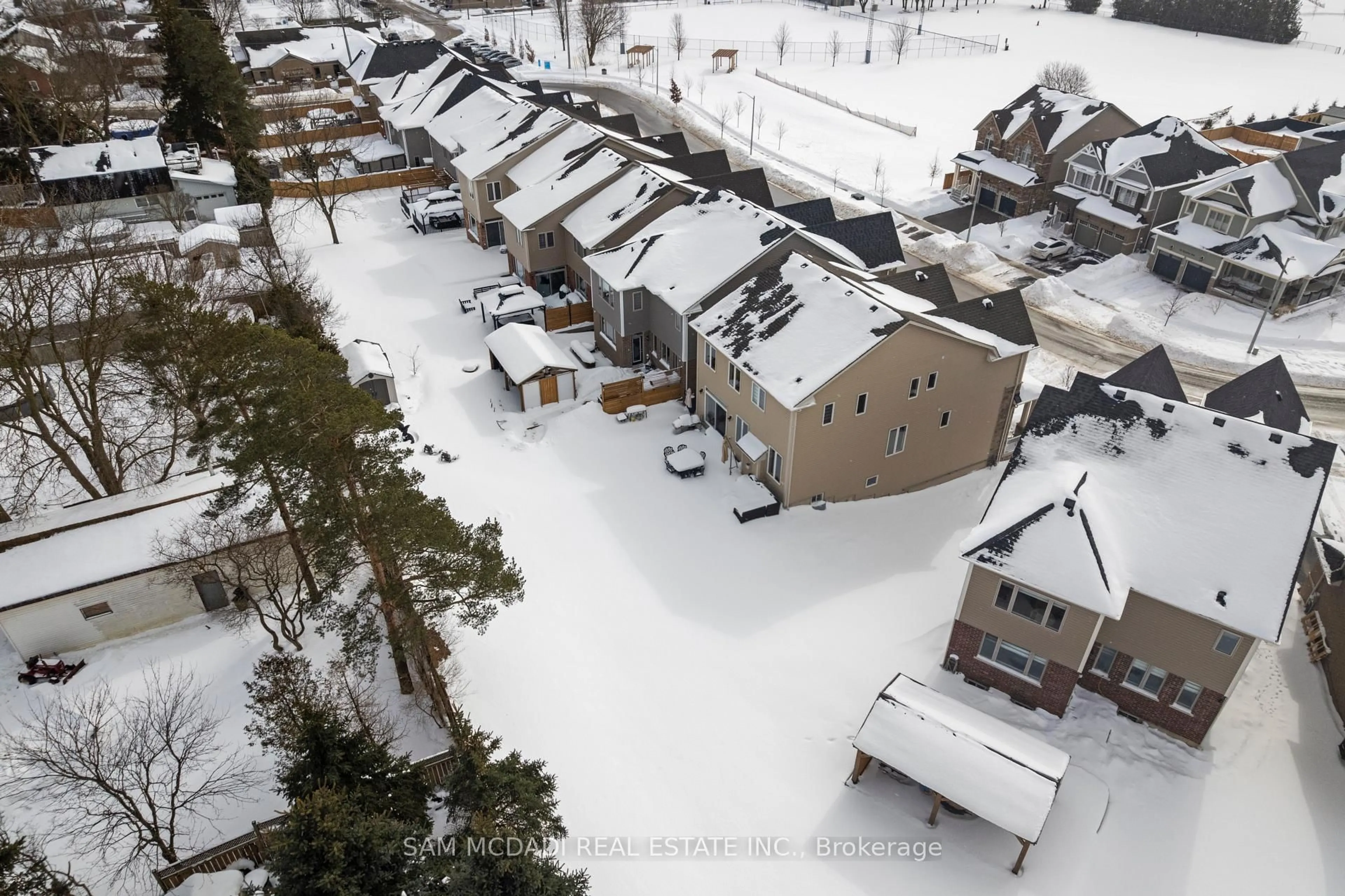 A pic from outside/outdoor area/front of a property/back of a property/a pic from drone, street for 132 Drexler Ave, Guelph/Eramosa Ontario N0B 2K0