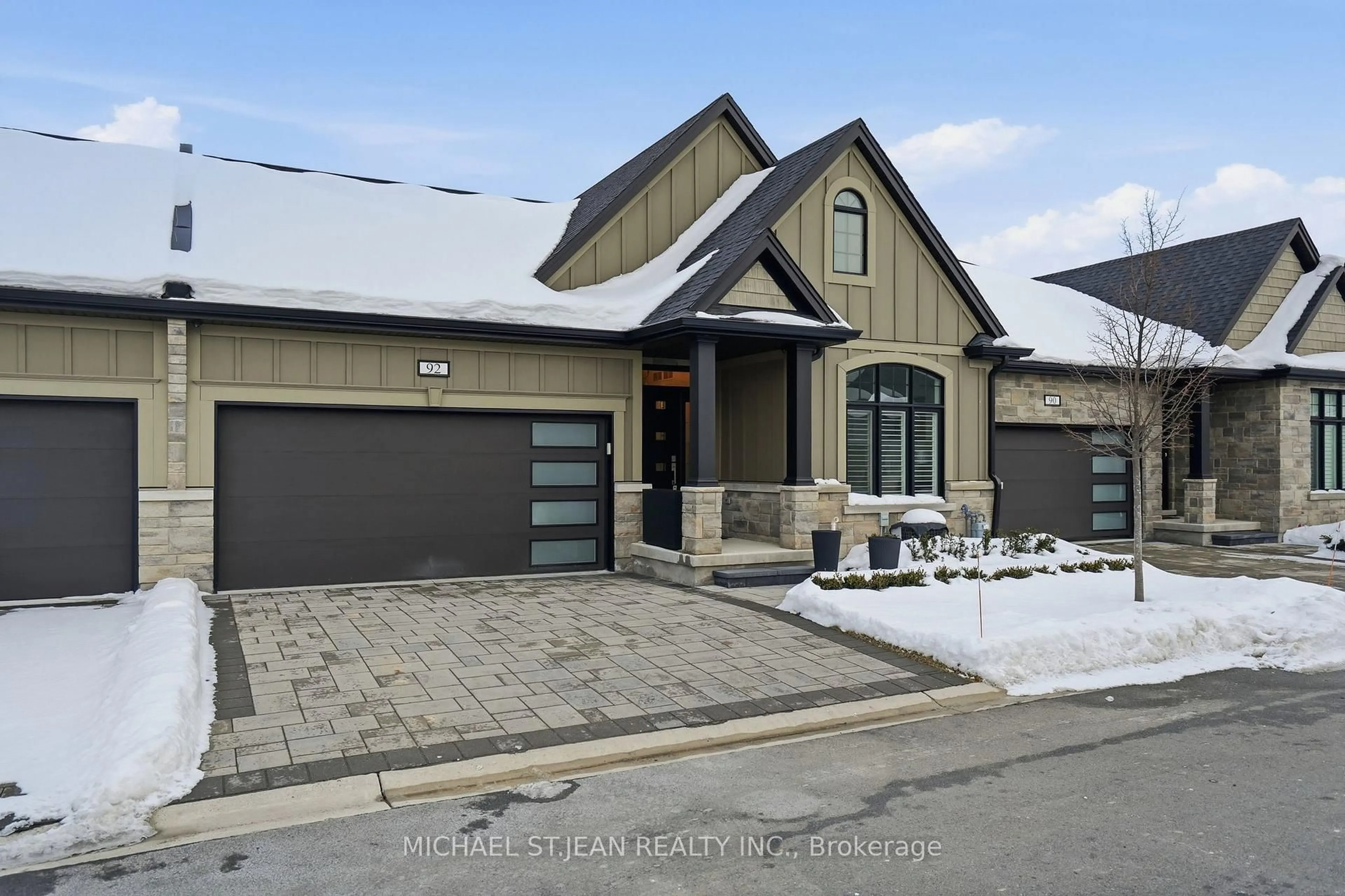 Home with brick exterior material, street for 92-154 Port Robinson Rd, Pelham Ontario L3E 0B8