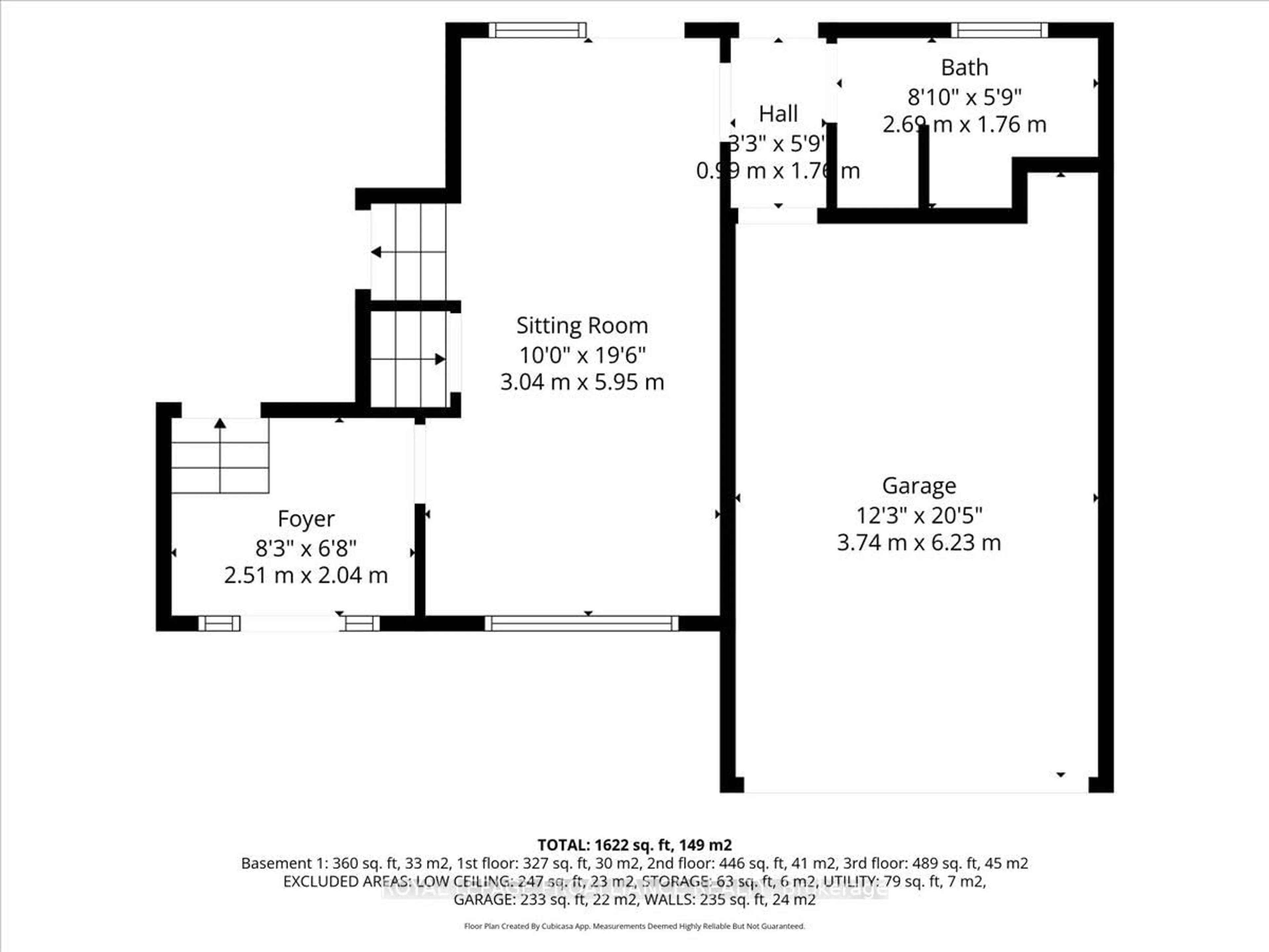 Floor plan for 15 Thorncliffe Dr, Belleville Ontario K8P 4L3