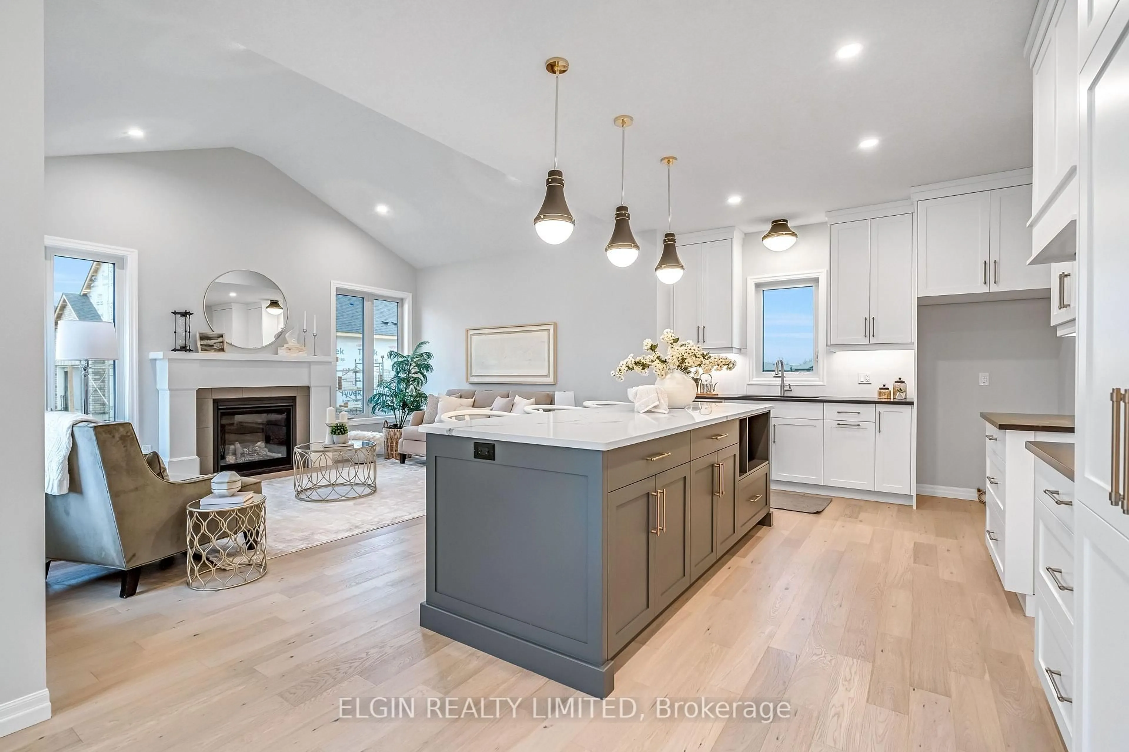 Open concept kitchen, unknown for 42212 McBain Line, Central Elgin Ontario N5P 0E5