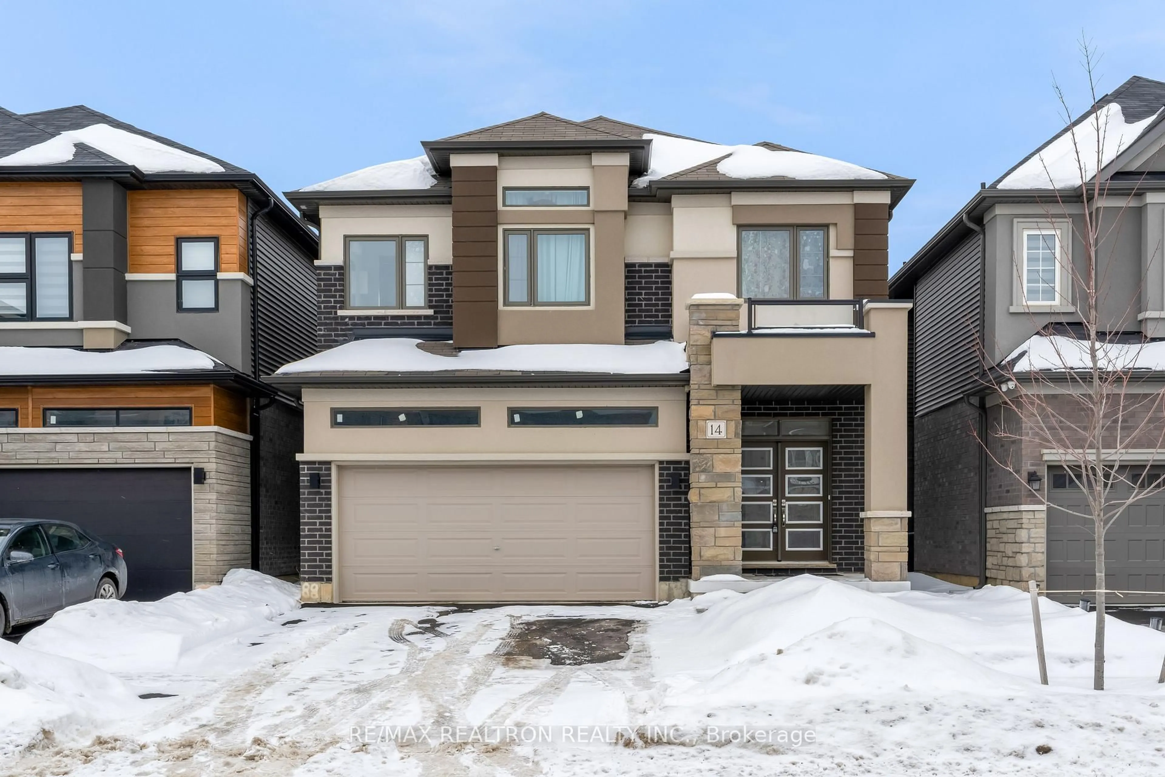 Home with brick exterior material, street for 14 Ingalls Ave, Brantford Ontario N3V 0B2