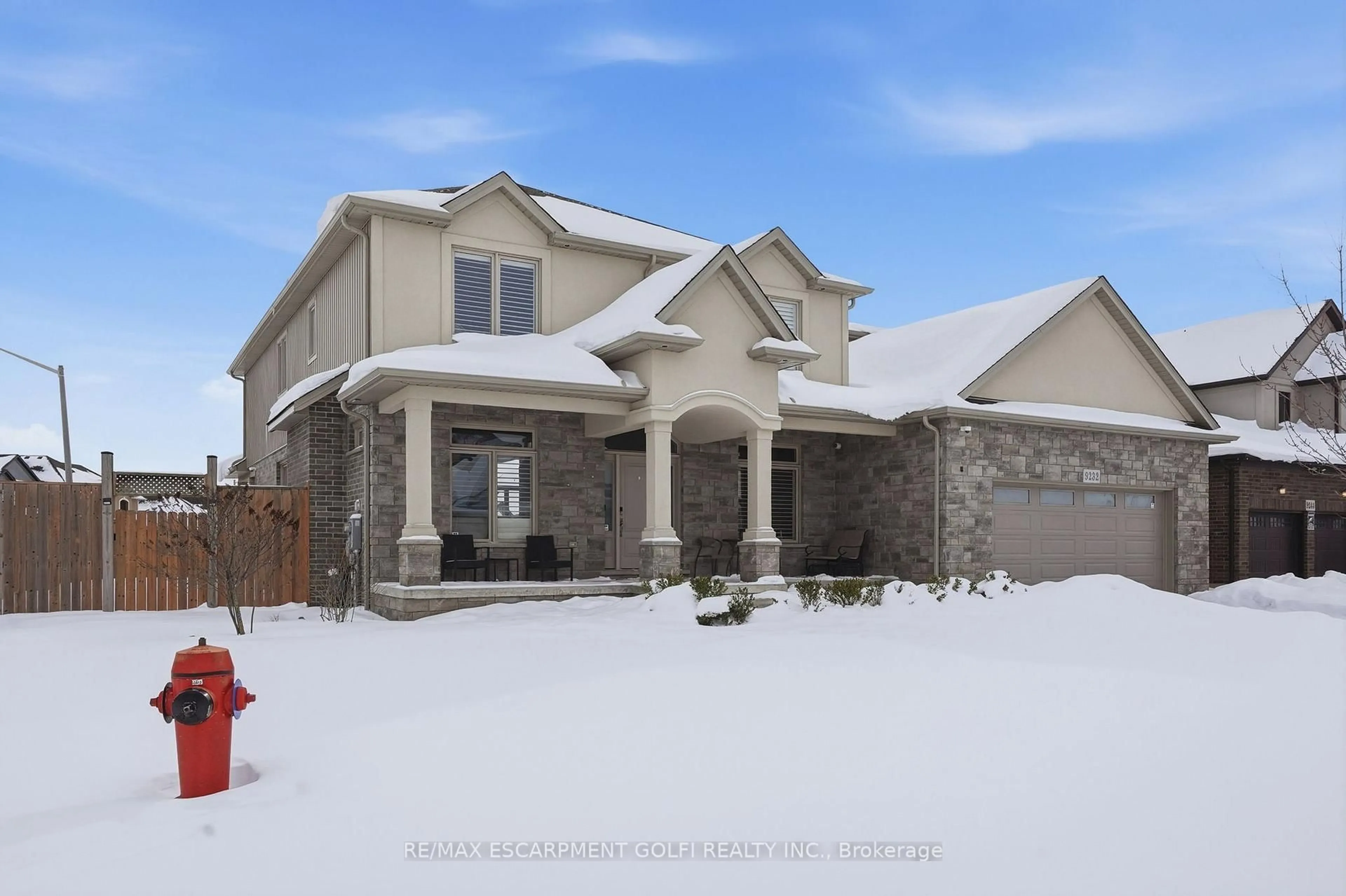Home with brick exterior material, street for 9232 Shoveller Dr, Niagara Falls Ontario L2H 0M3