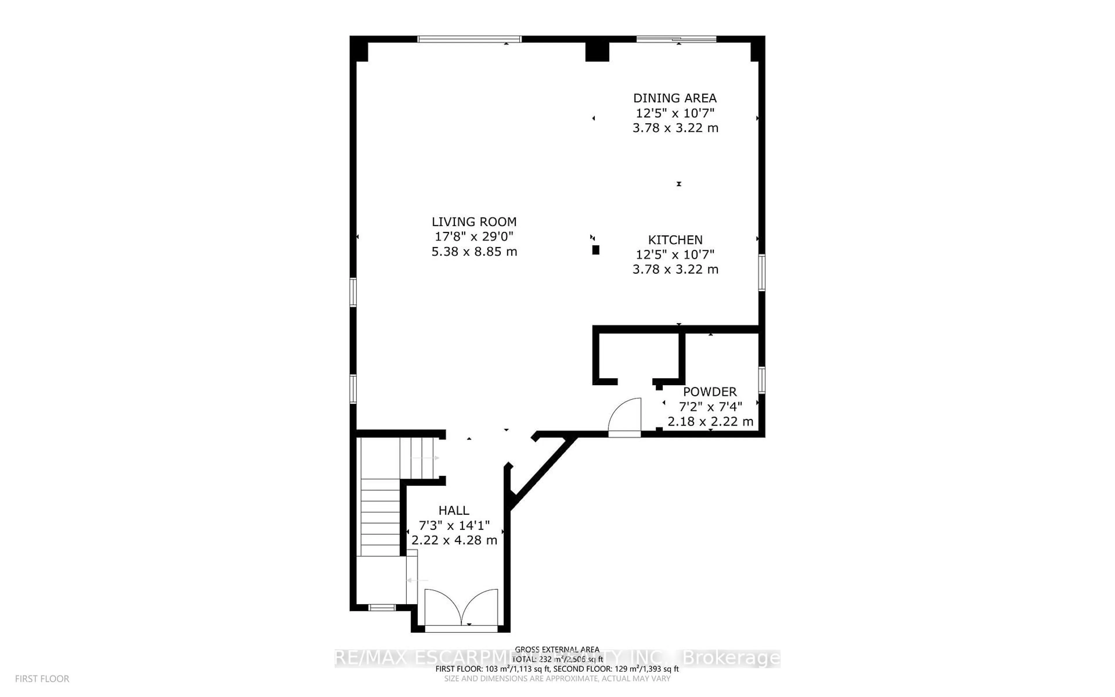Floor plan for 40 CESAR Pl, Hamilton Ontario L9G 0G3