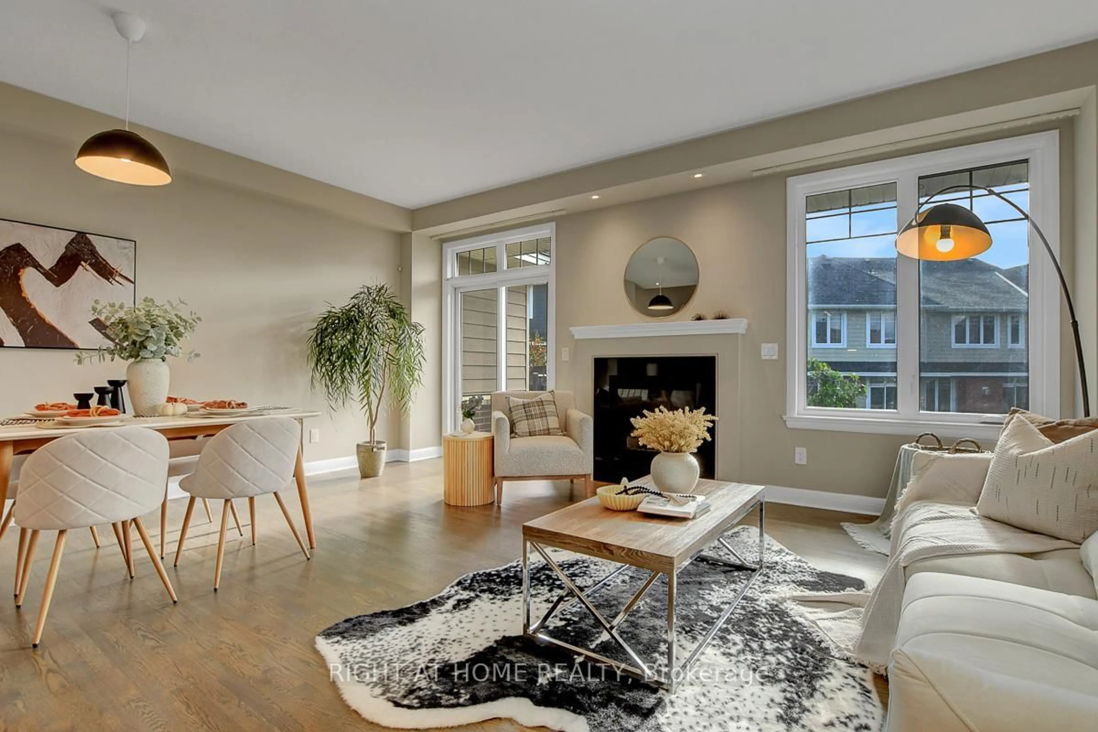 Living room with furniture, unknown for 52 Arkose St, Kanata Ontario K2T 0M2