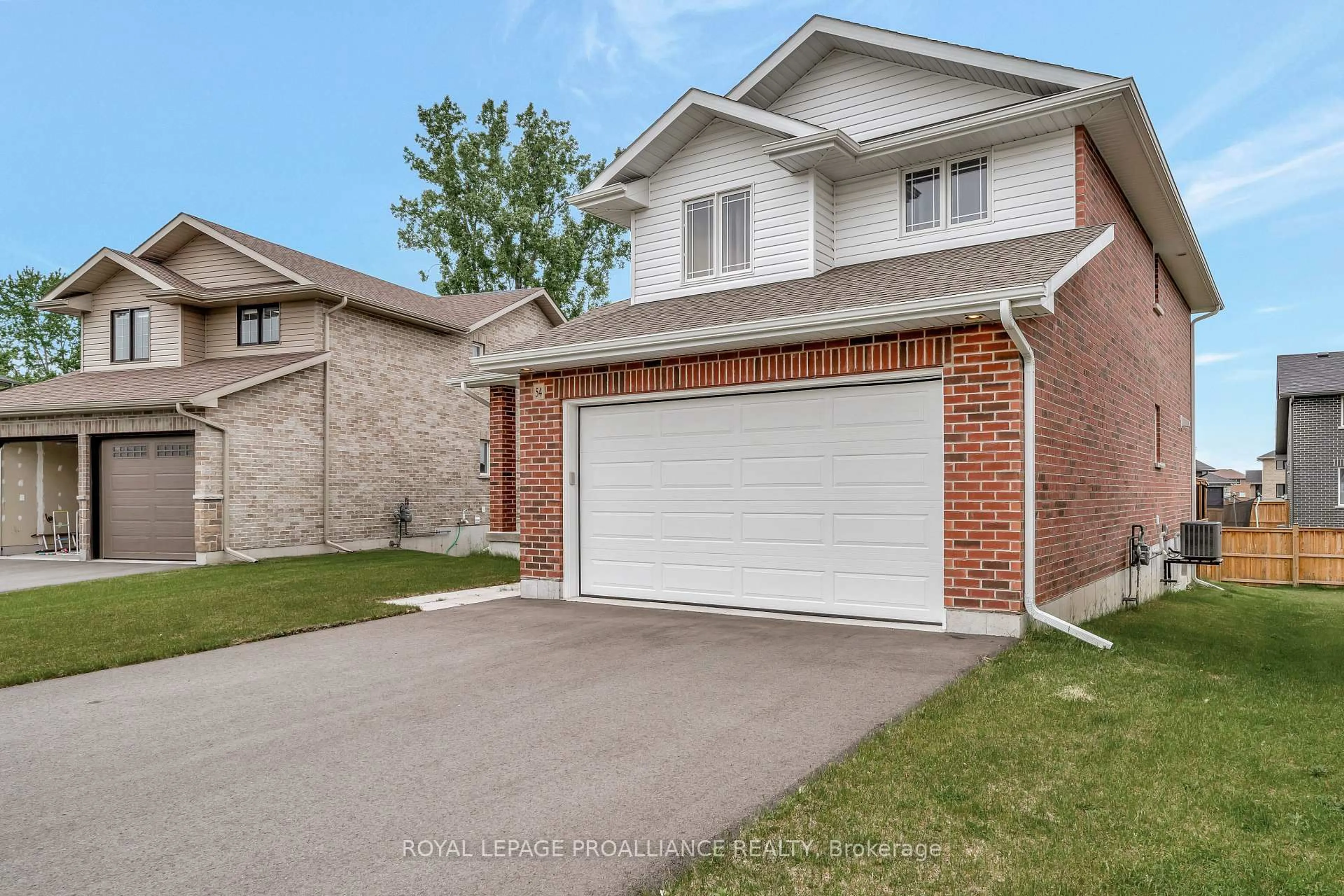 Home with brick exterior material, street for 54 Lanark Dr, Belleville Ontario K8N 0G7