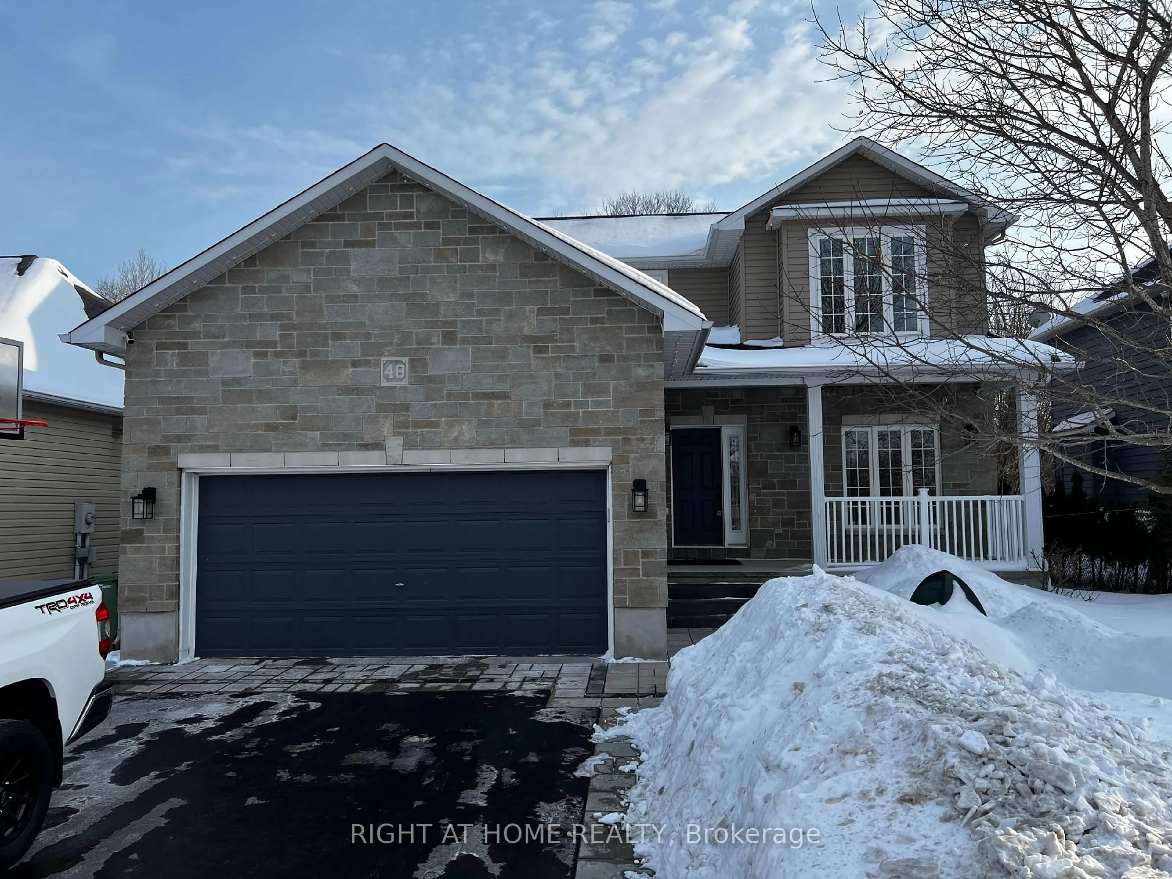 Home with brick exterior material, street for 48 Station Tr, Russell Ontario K4R 0A3