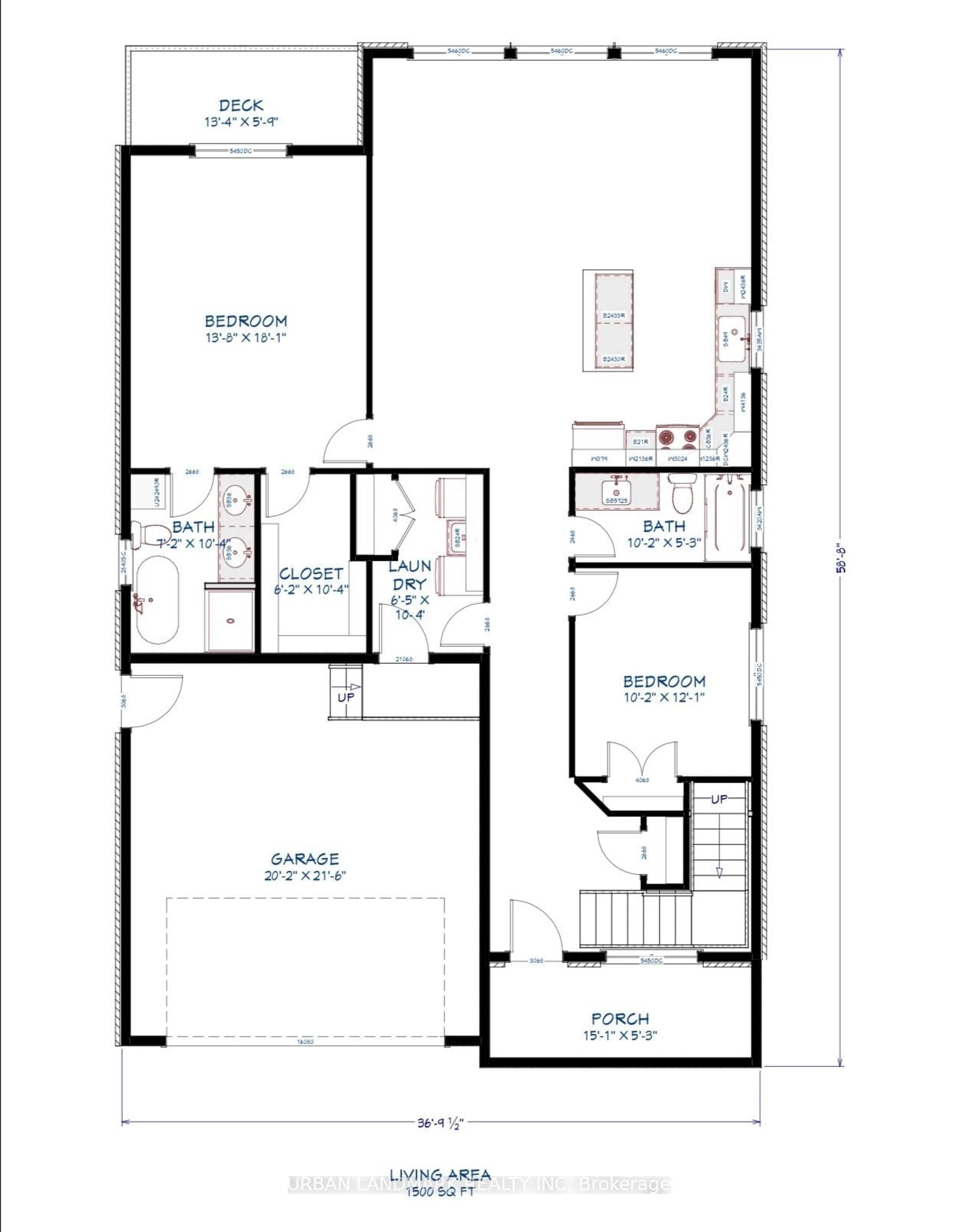 Floor plan for 58 Alcorn Dr, Kawartha Lakes Ontario K9V 0M7