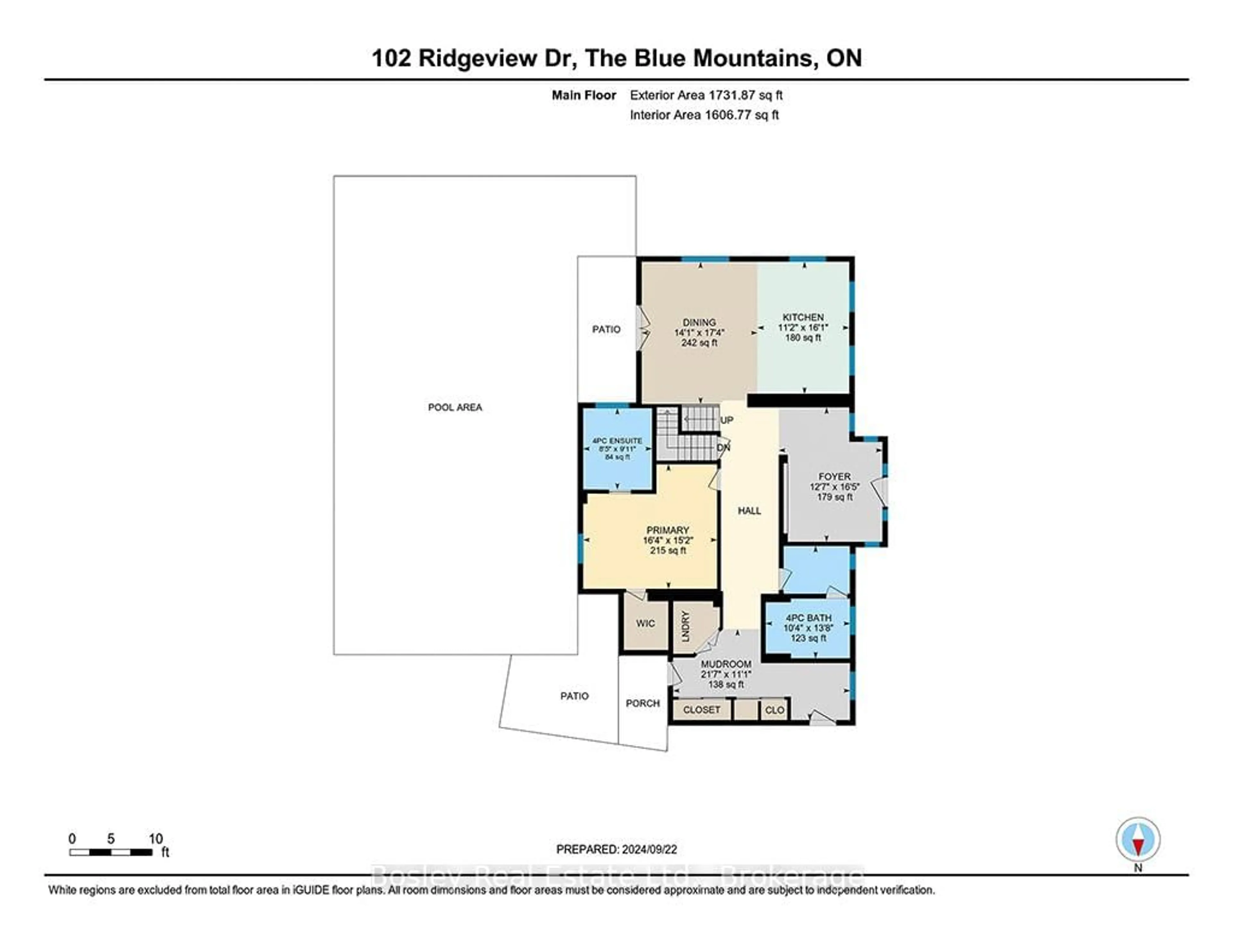 Floor plan for 102 Ridgeview Dr, Blue Mountains Ontario L9Y 0L4