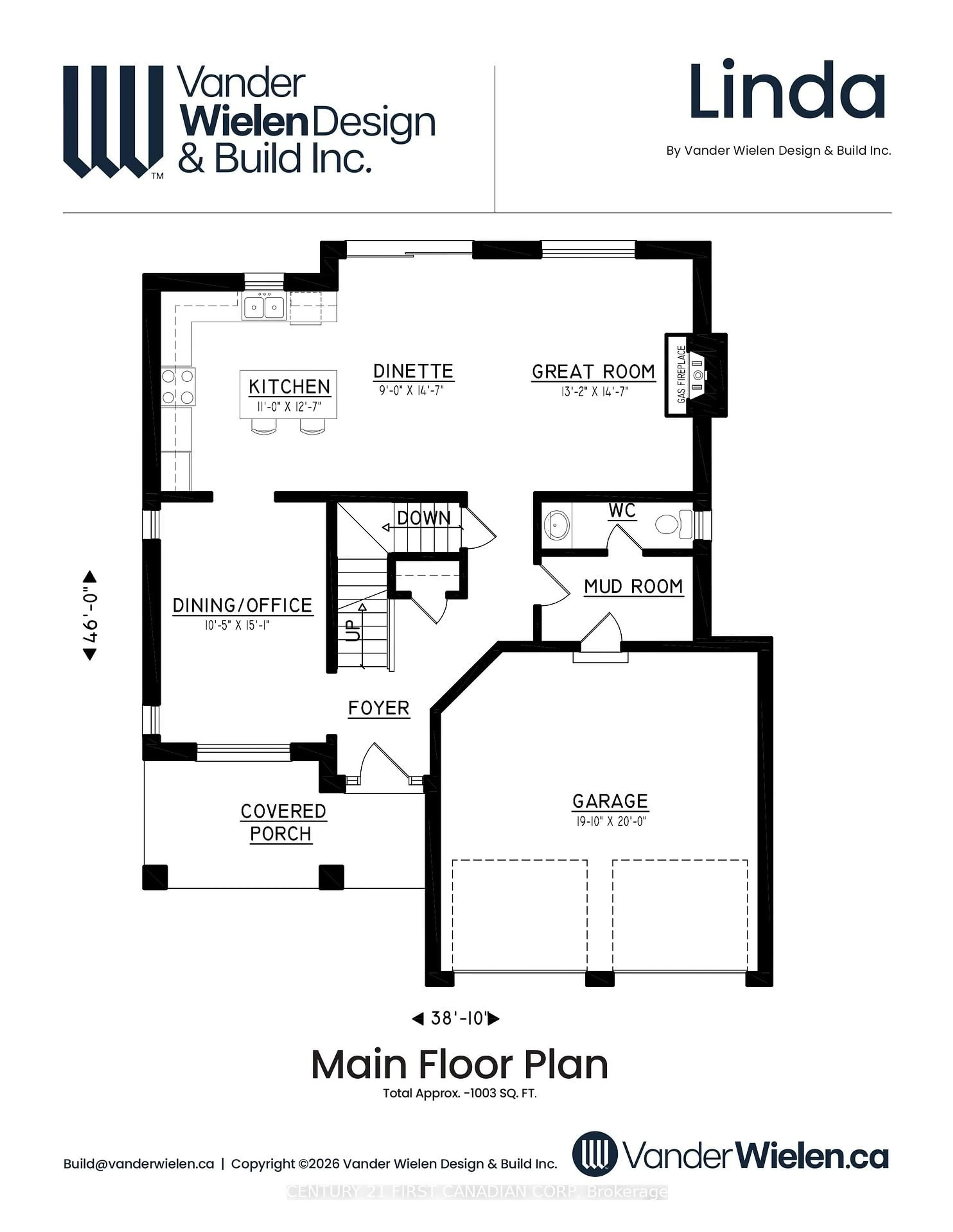 Floor plan for 114 Stuart Avenue Dr, Lucan Biddulph Ontario N0M 2J0