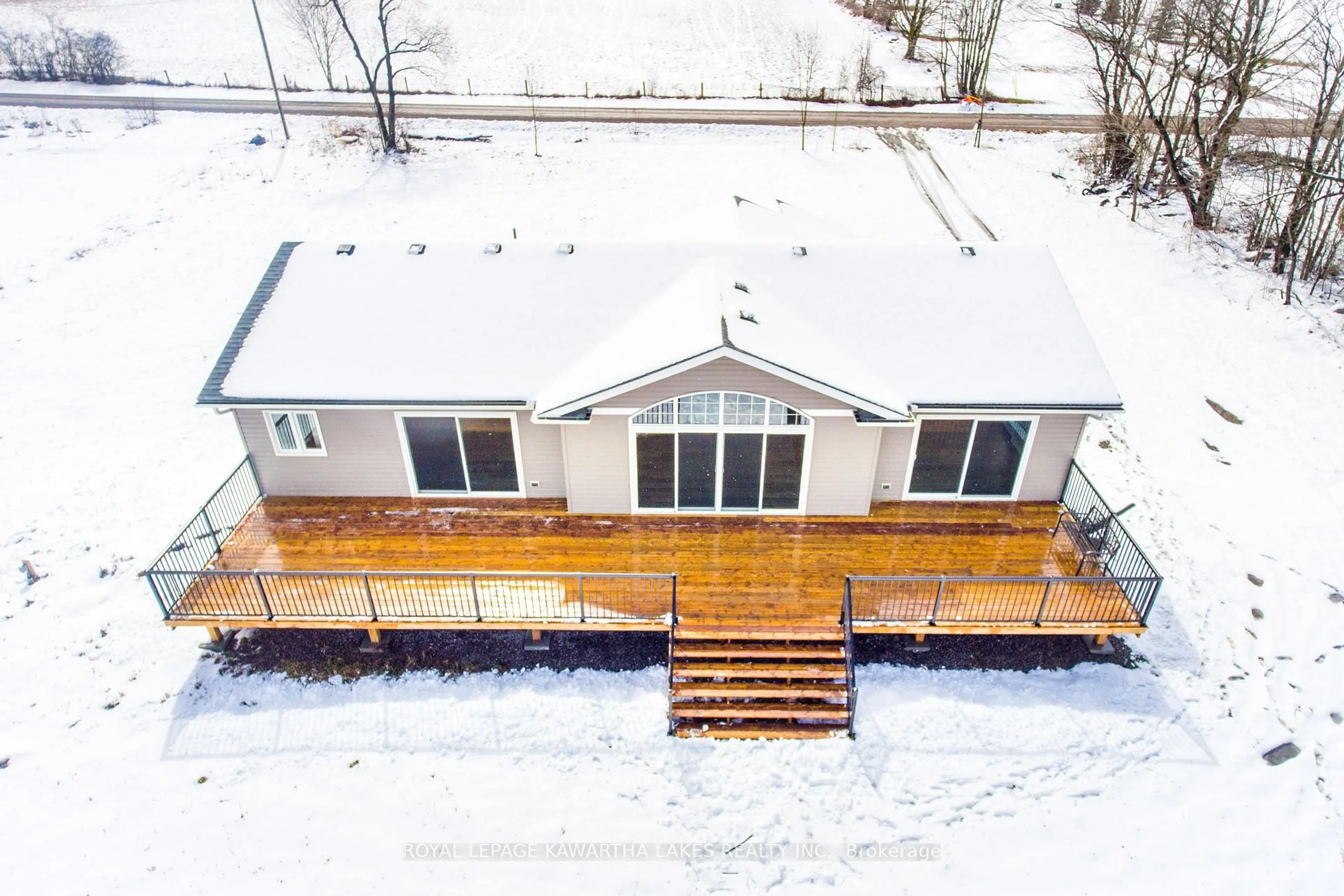 A pic from outside/outdoor area/front of a property/back of a property/a pic from drone, unknown for 371 Linden Valley Rd, Kawartha Lakes Ontario K0M 2T0